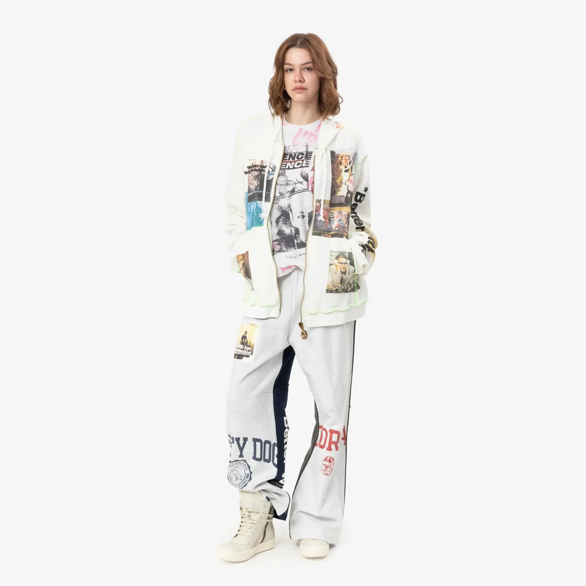 Ricky Waffle Zip Hoody - Image 2