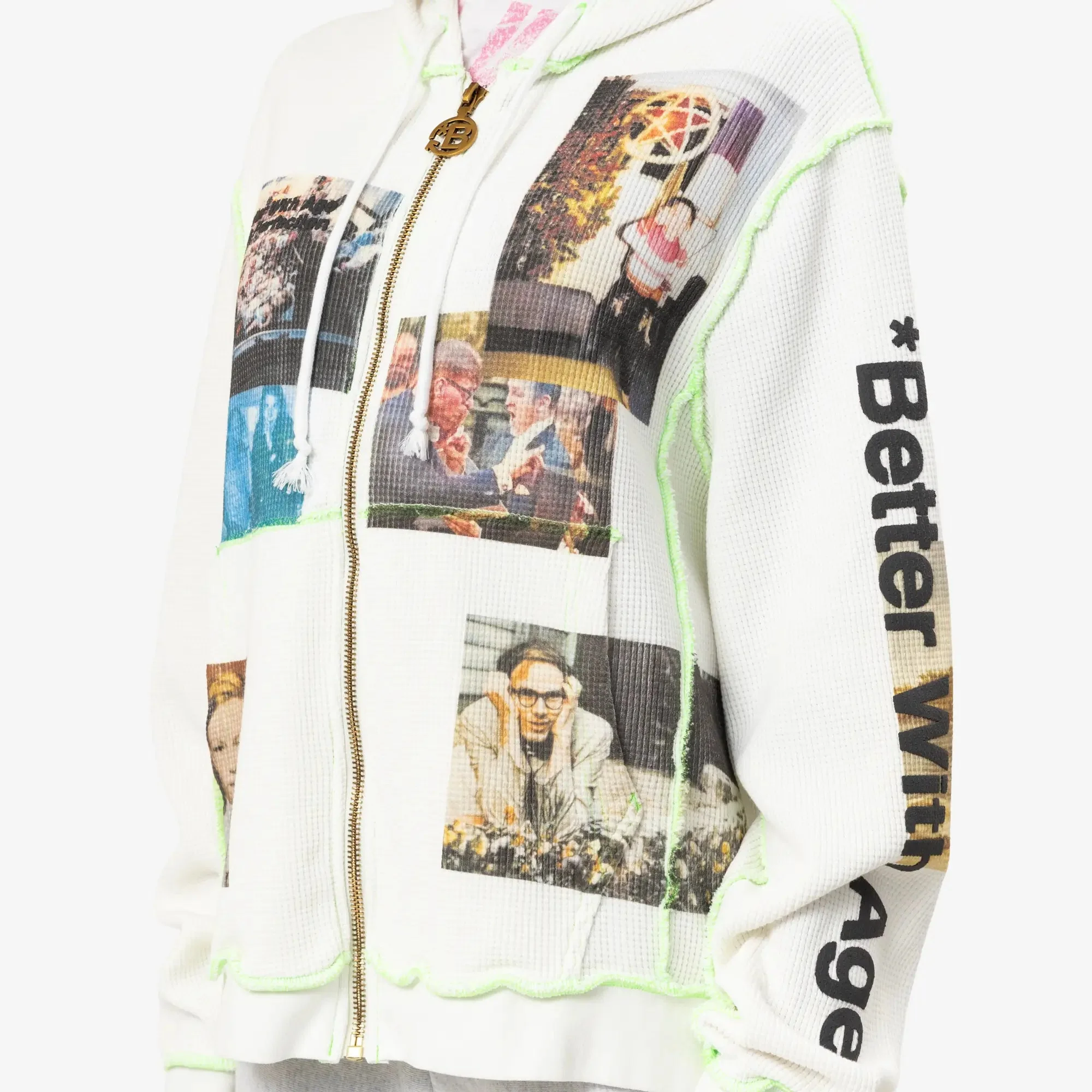 Ricky Waffle Zip Hoody - Image 5