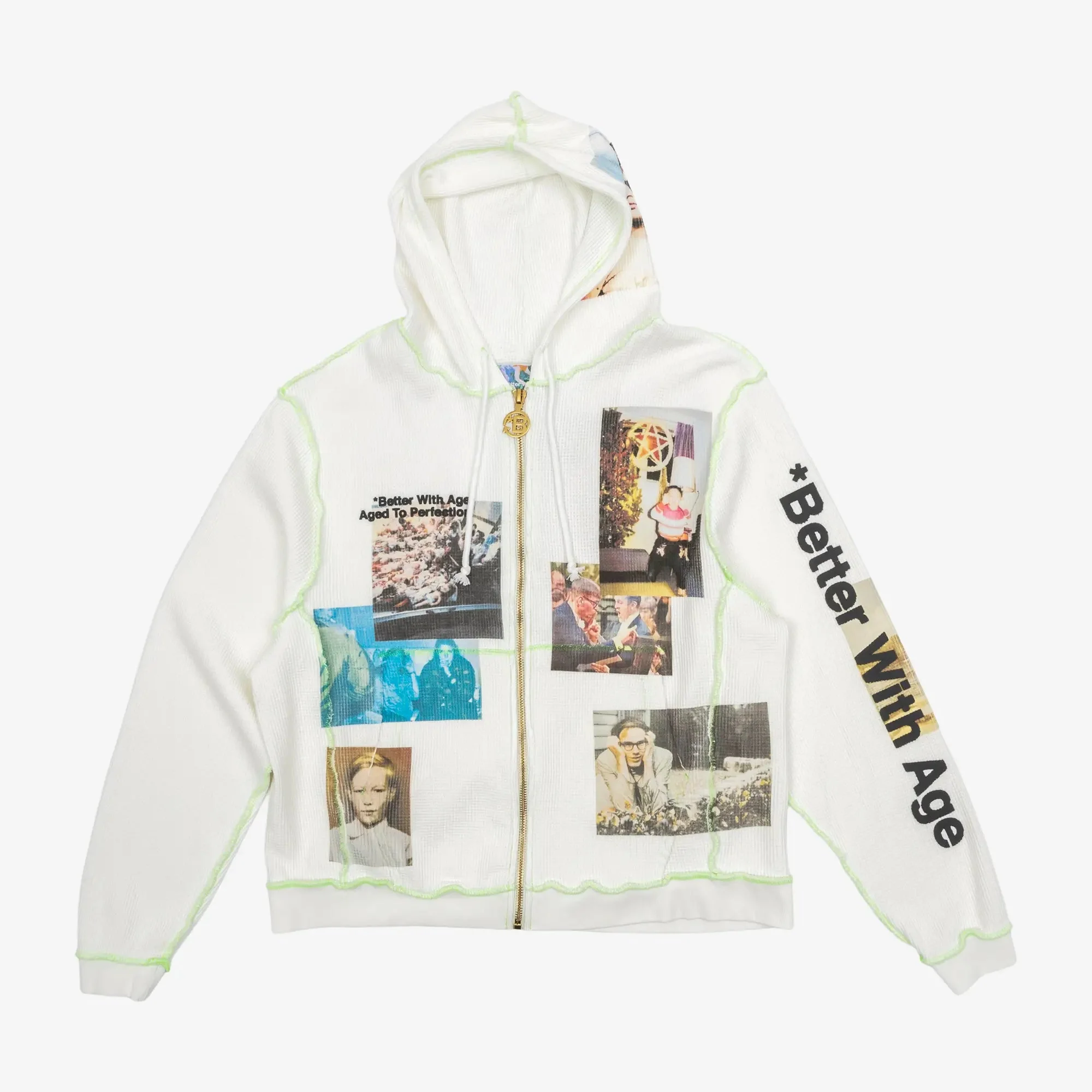 Ricky Waffle Zip Hoody - Image 7