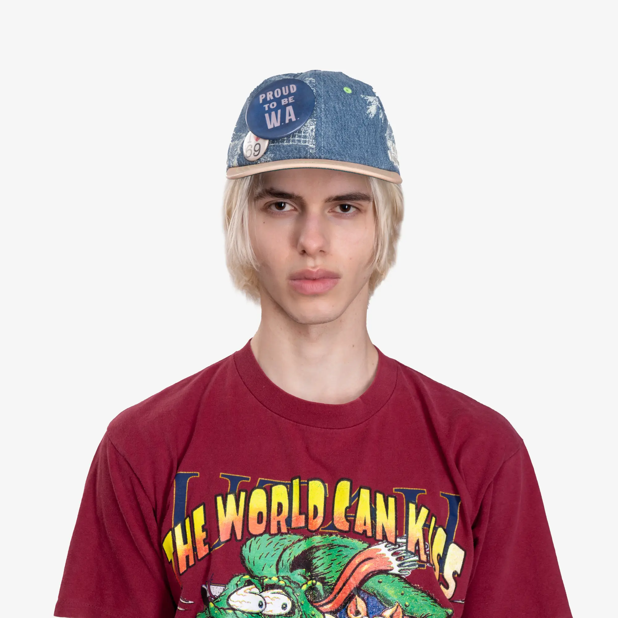 Teresa Reconstructed Denim Hat - Image 5