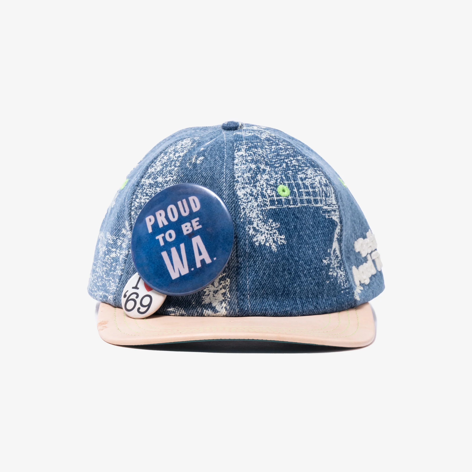 Teresa Reconstructed Denim Hat - Image 6