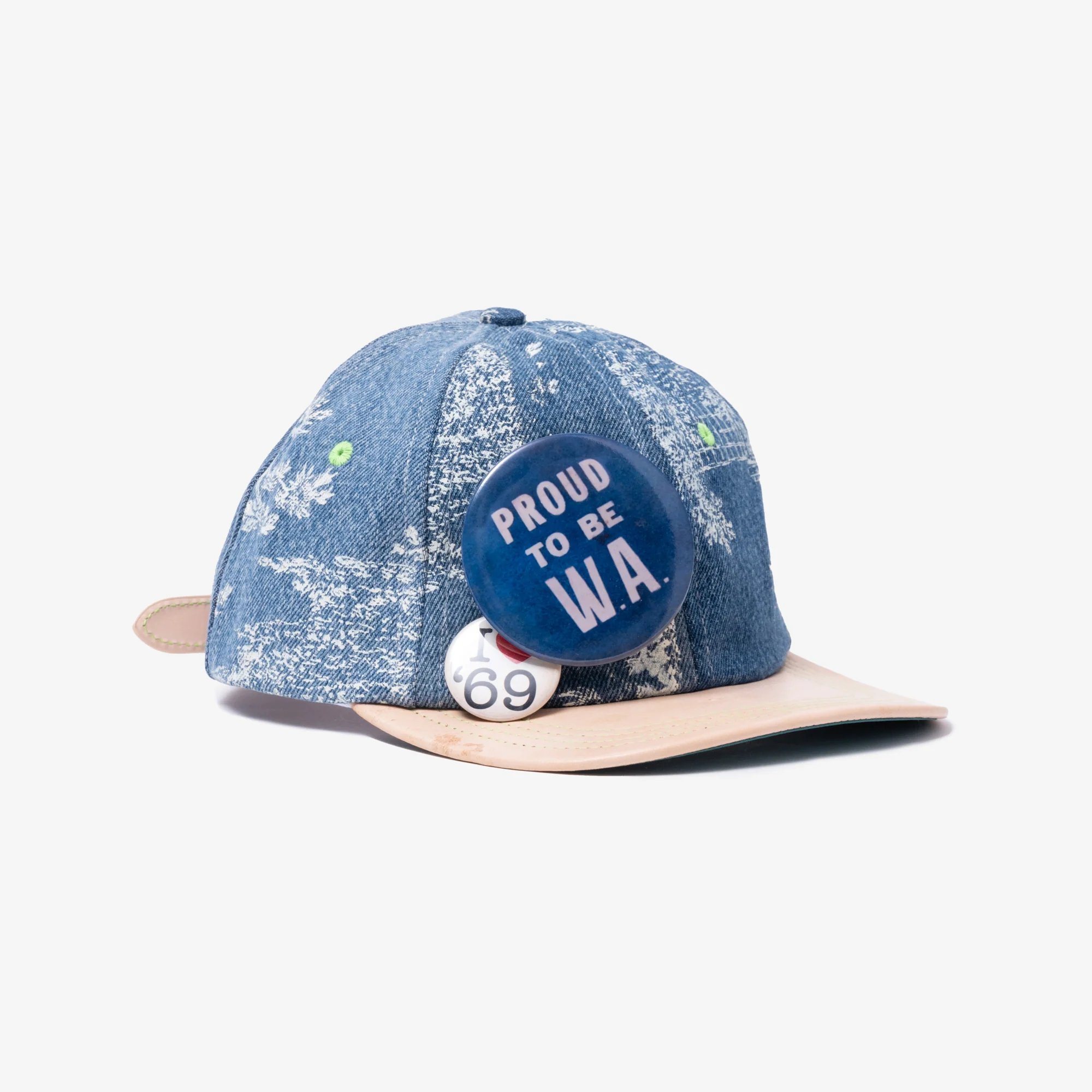 Teresa Reconstructed Denim Hat - Image 7