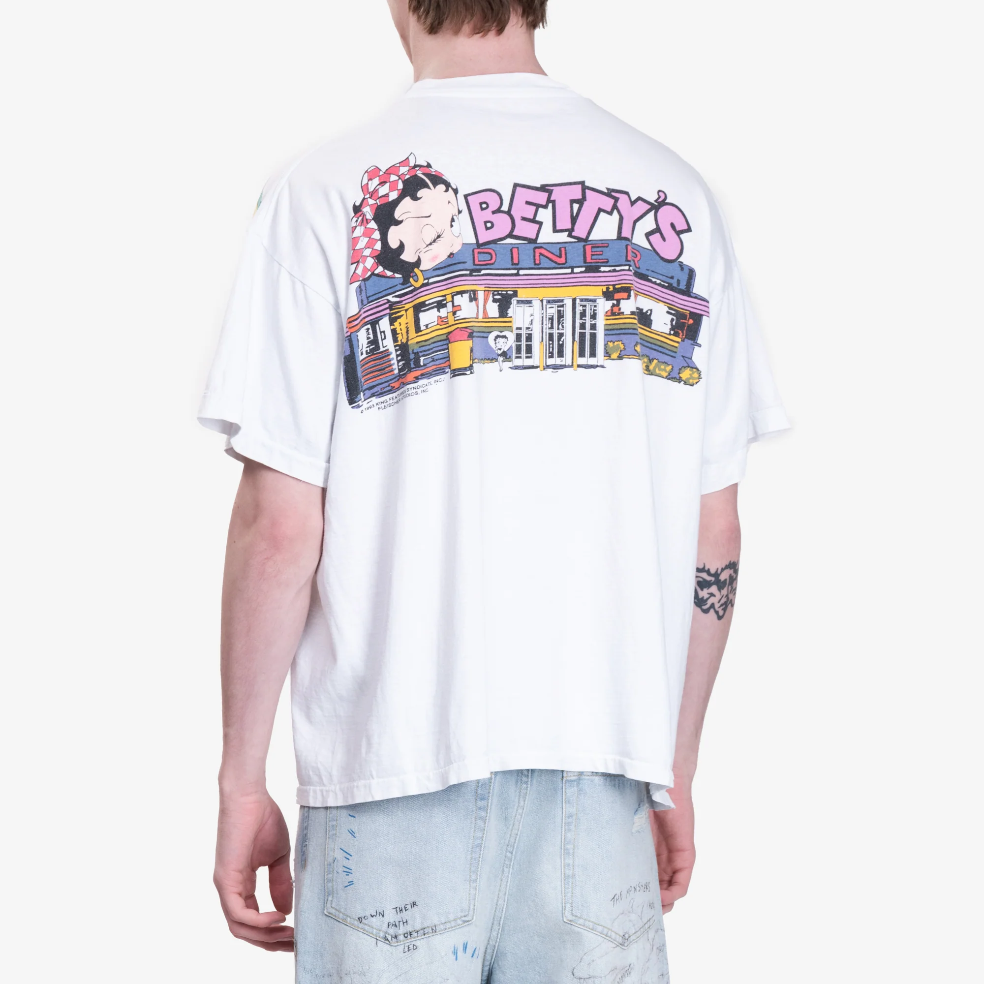 Betty Boop AOP Vintage T-Shirt - Image 6