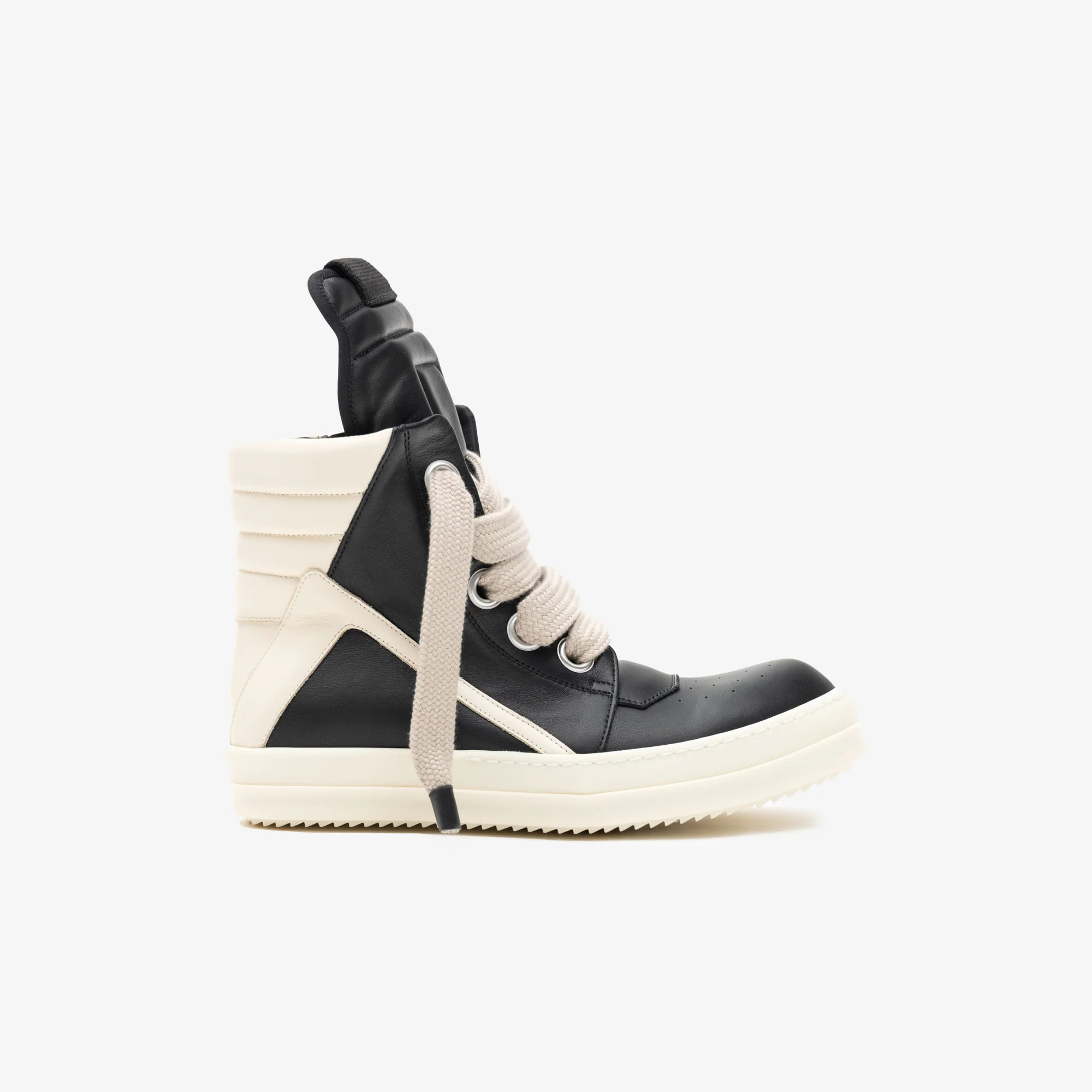 Black Geobasket Jumbolace Sneakers - Image 3