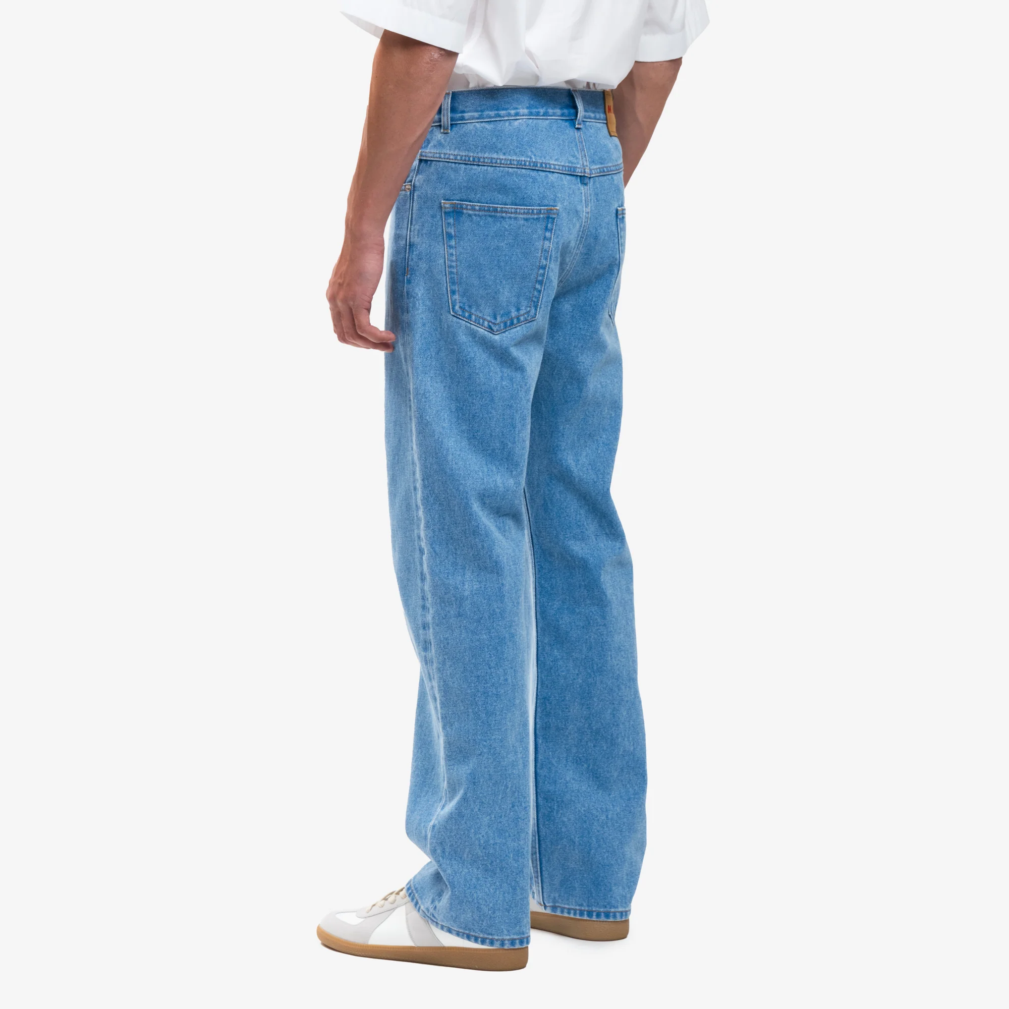 Bleached Coated Jeans - Image 4
