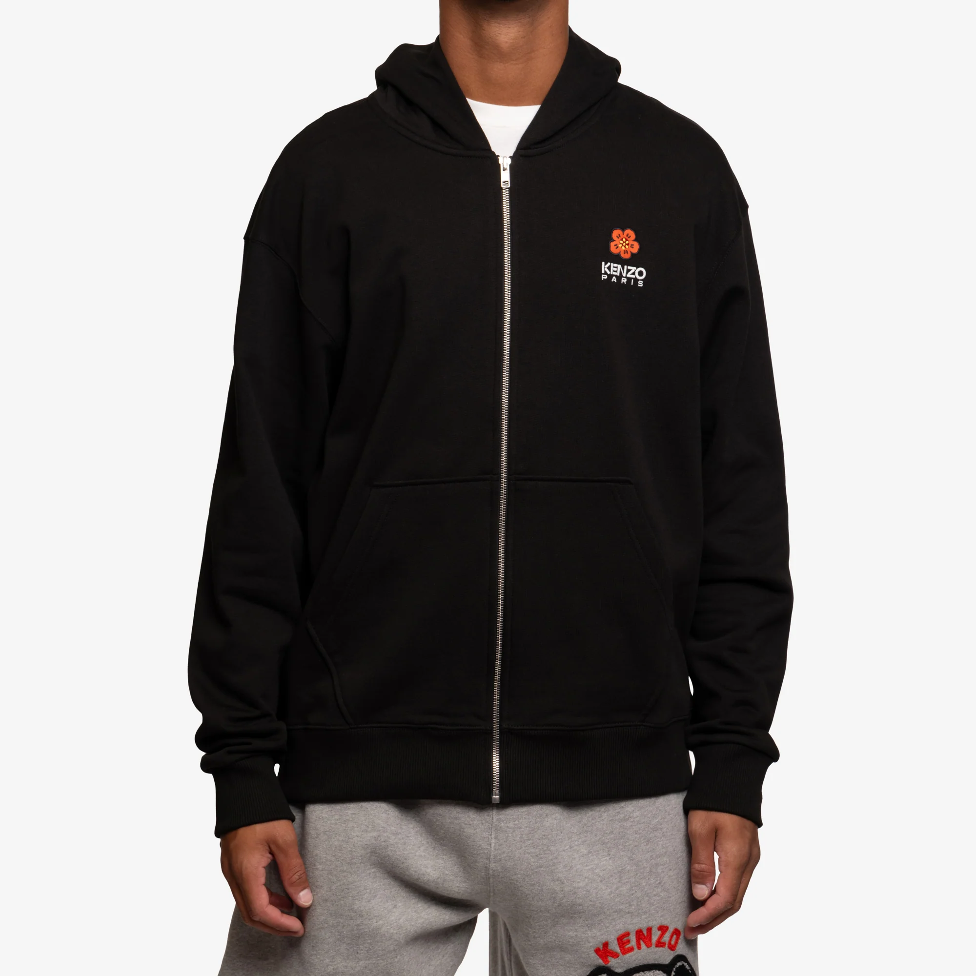 Boke Flower Crest Zip Hoody