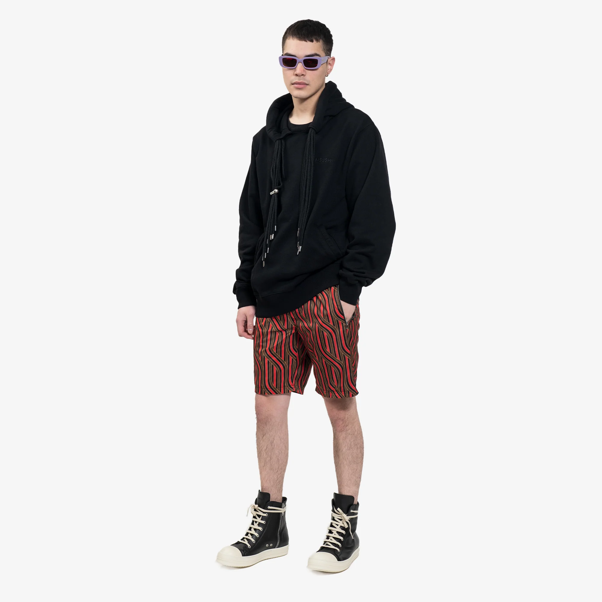 Braid Print Shorts - Image 2