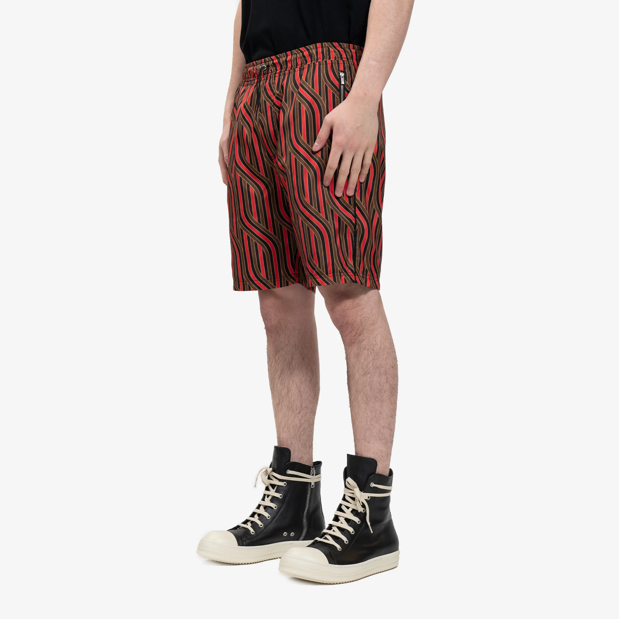 Braid Print Shorts - Image 3