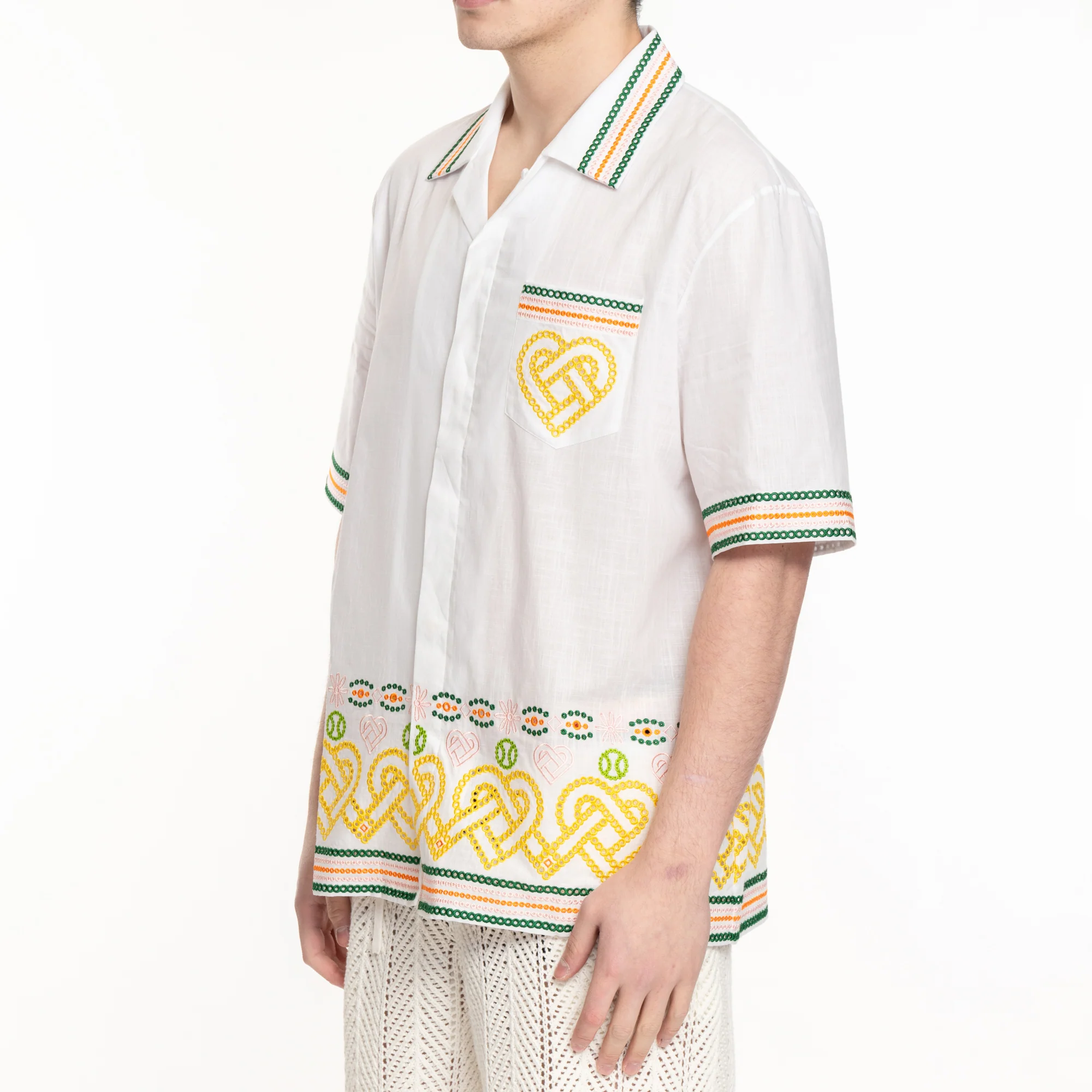 Broderie Anglaise SS Shirt - Image 3
