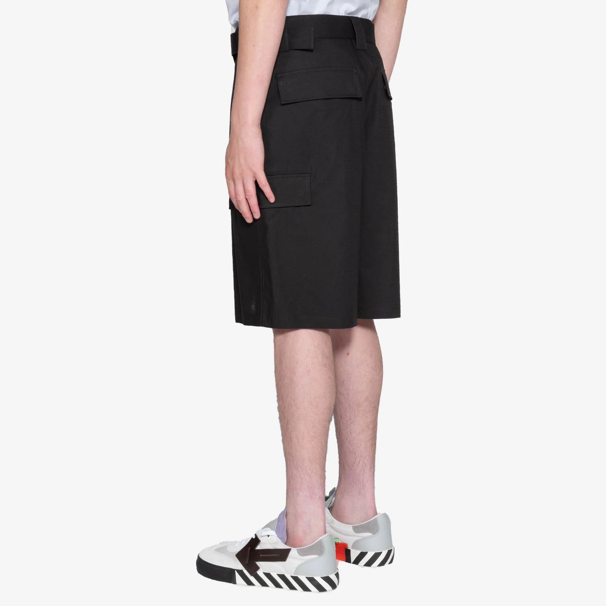 Buckle Cargo Shorts - Image 4