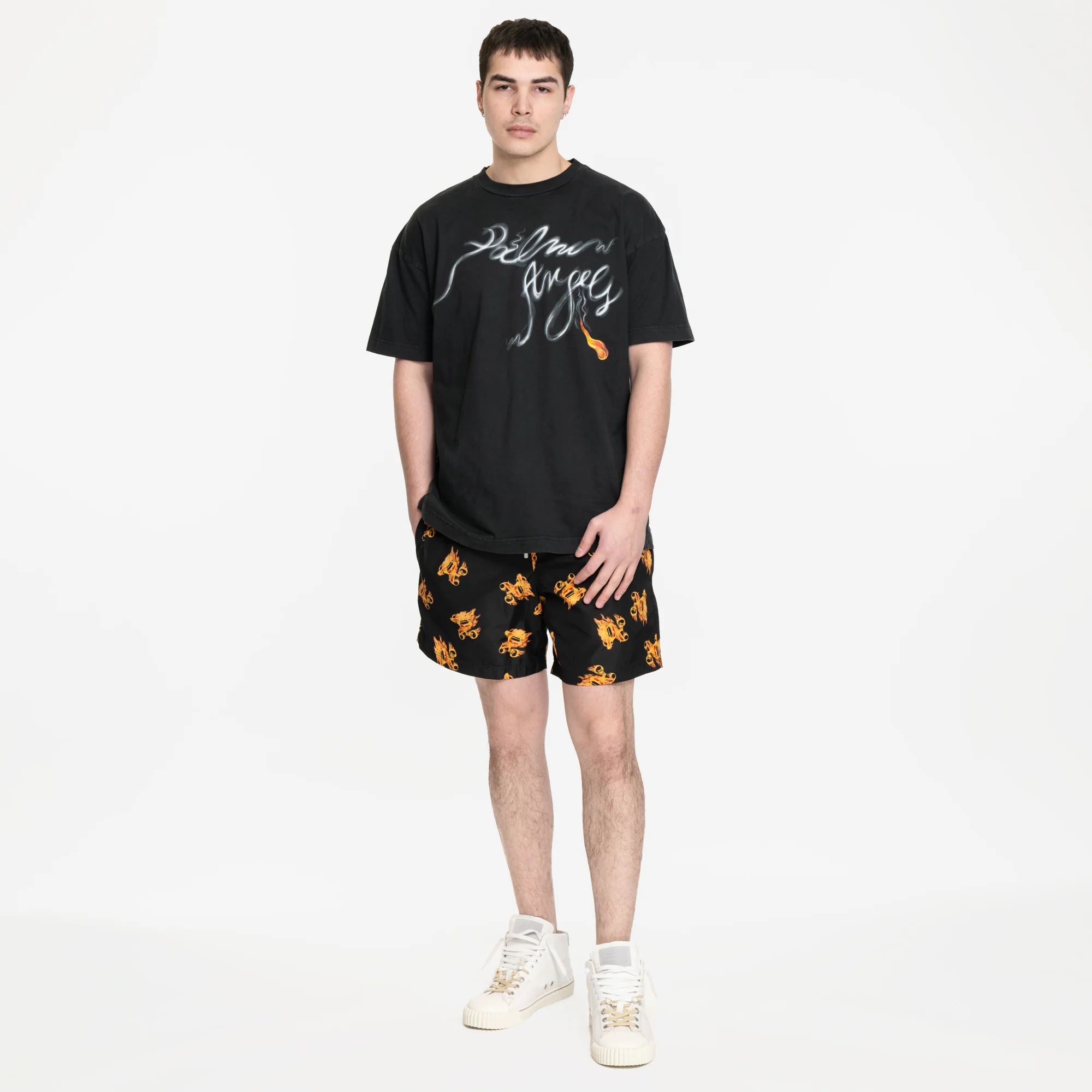Burning Monogram Swimshorts - Image 2