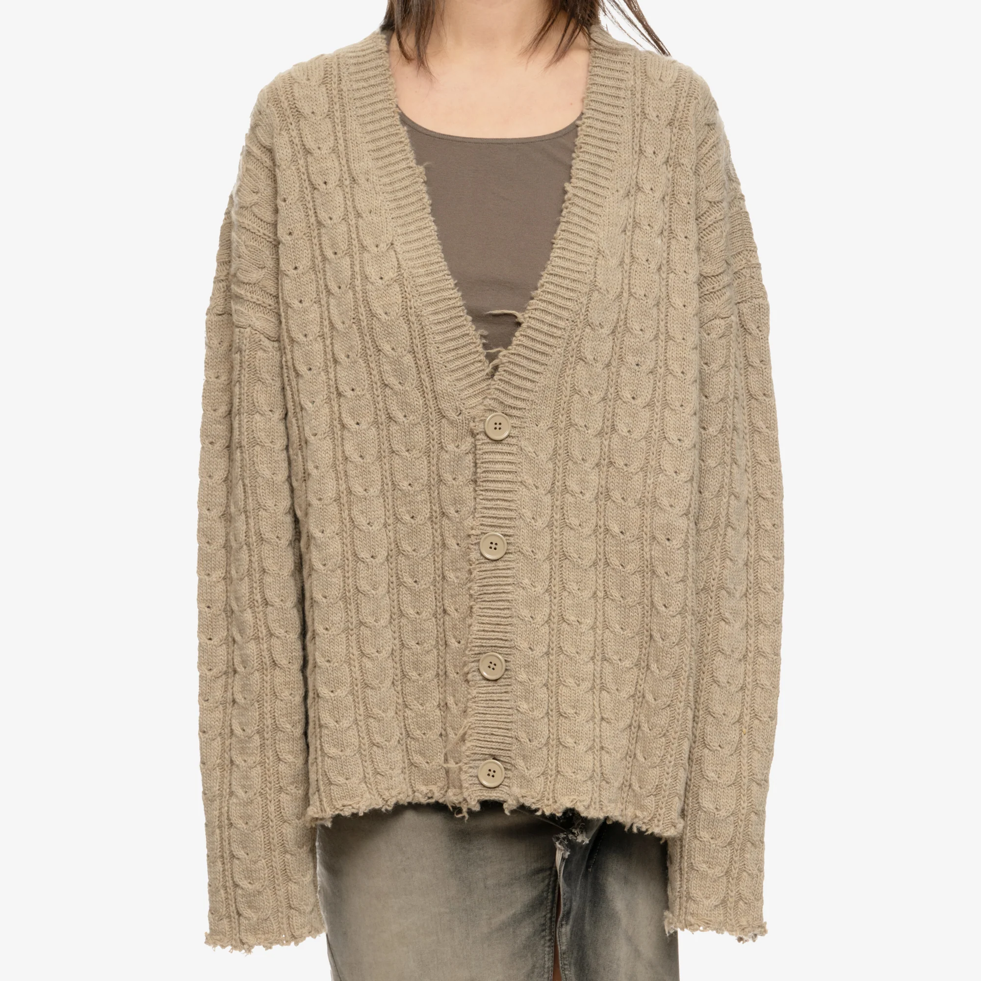 Cable Knit Cardigan - Image 5