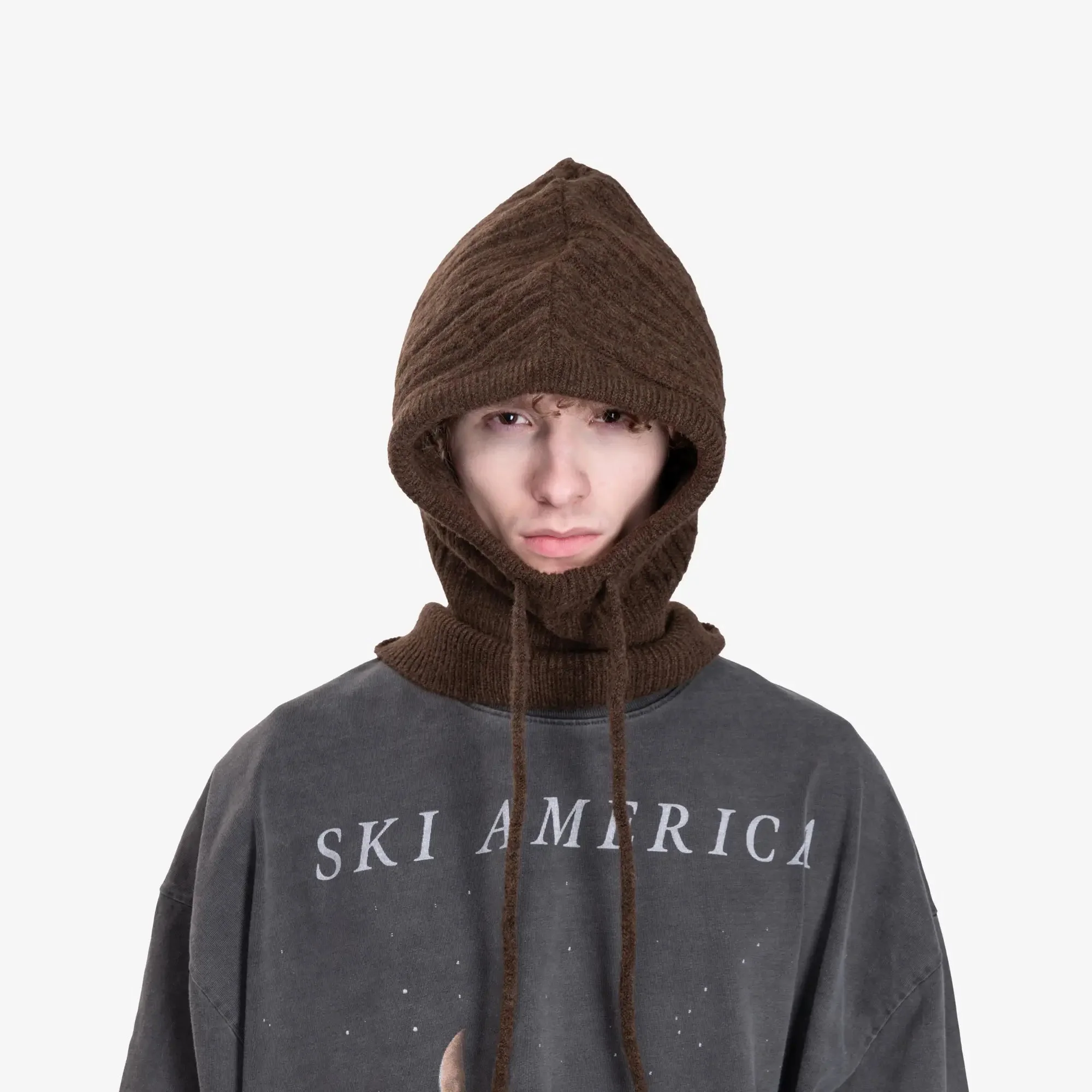 Cable Knit Hood - Image 2