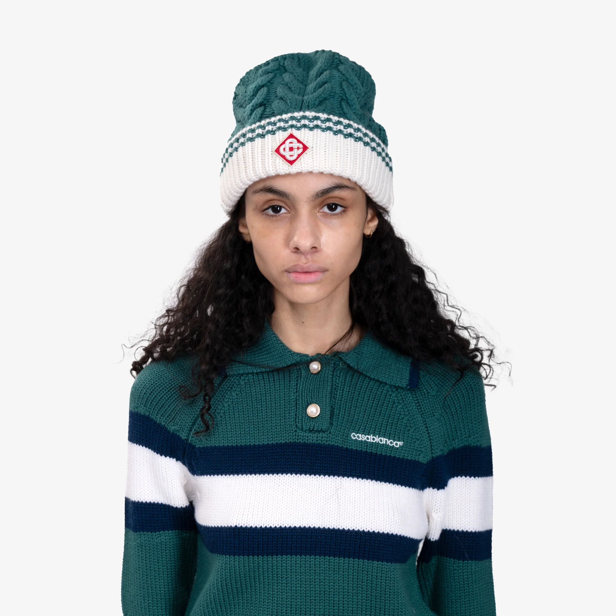 Cable Stitch Beanie - Image 2