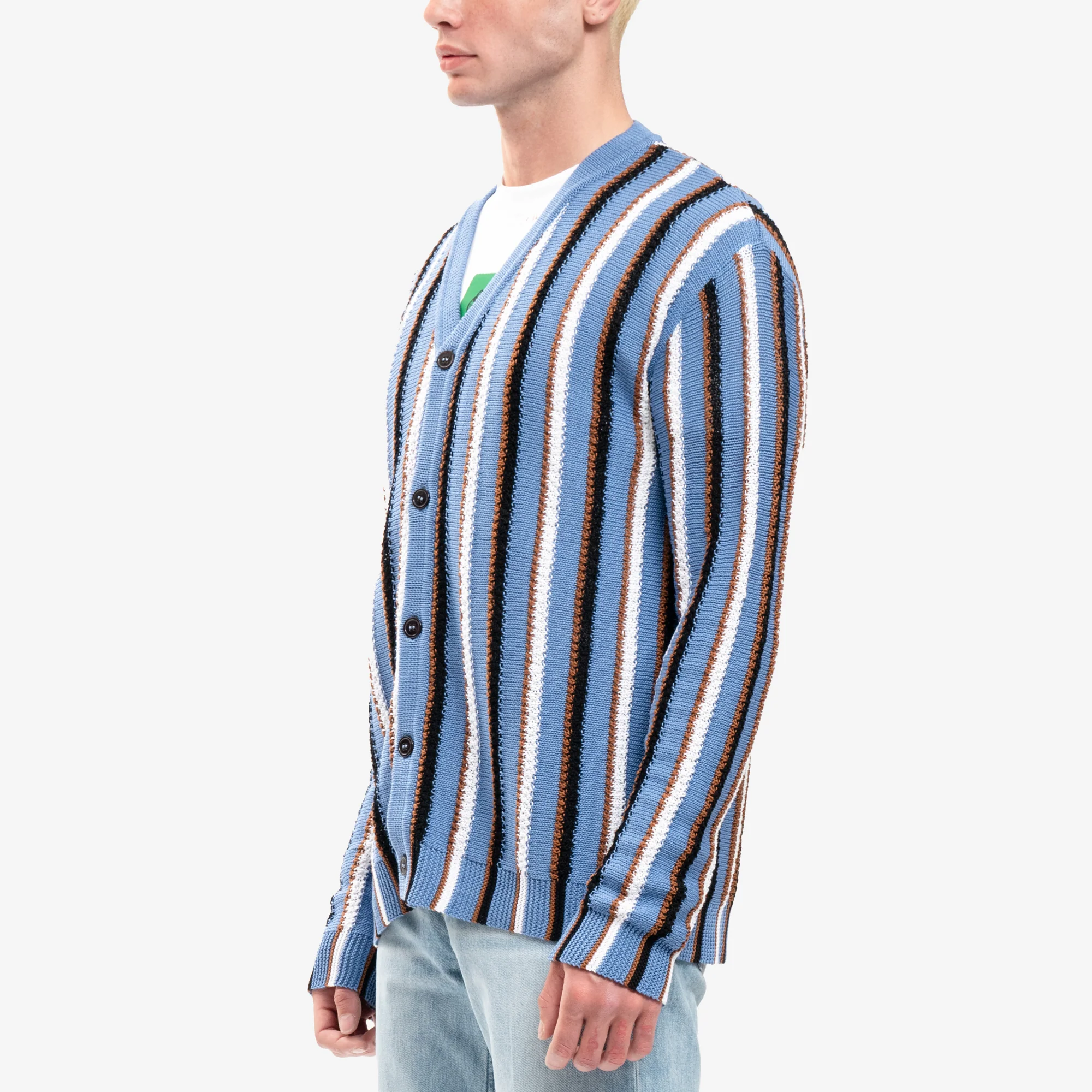 Cable Stripe Cardigan - Image 3