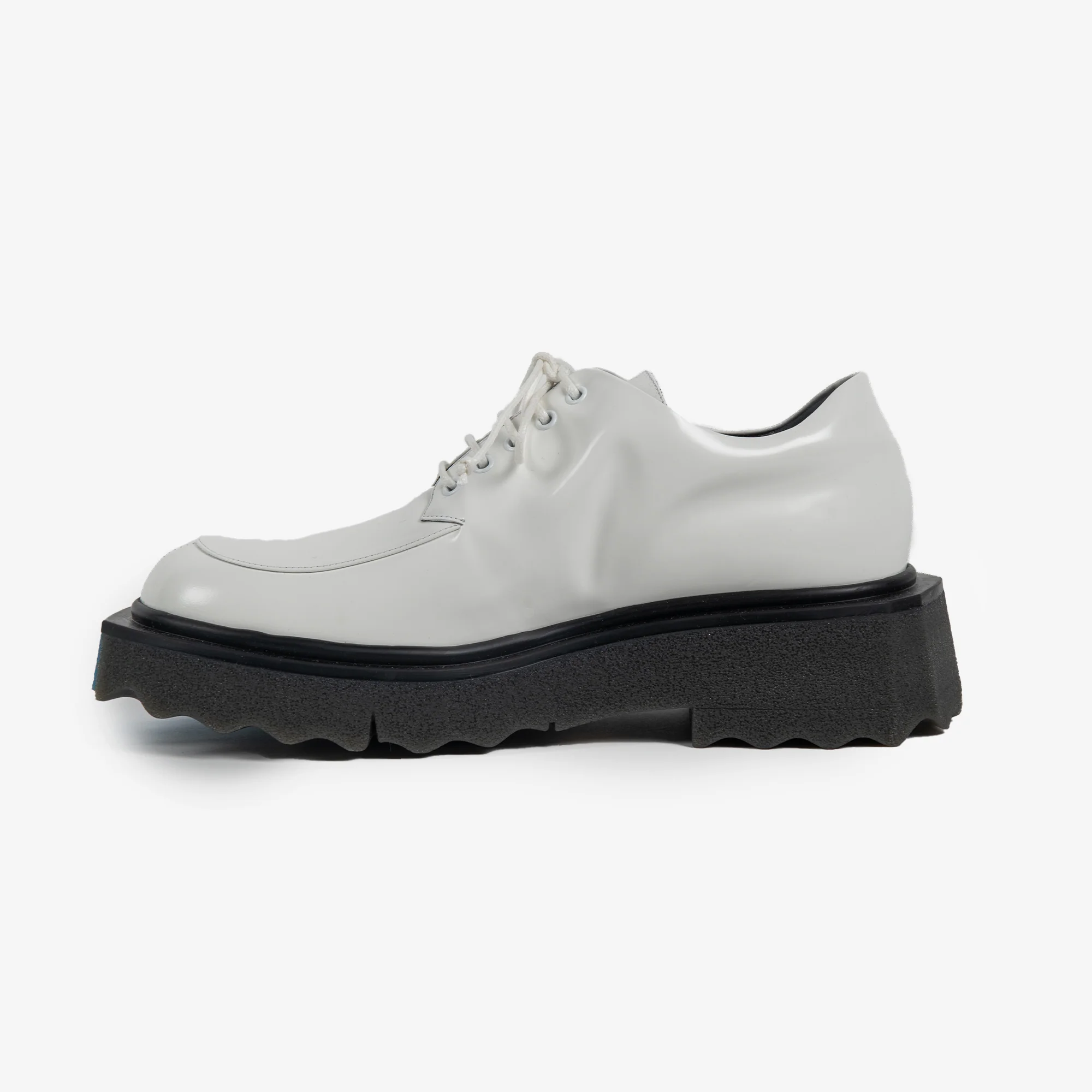 Womens Calf Sponge Derby - Image 4