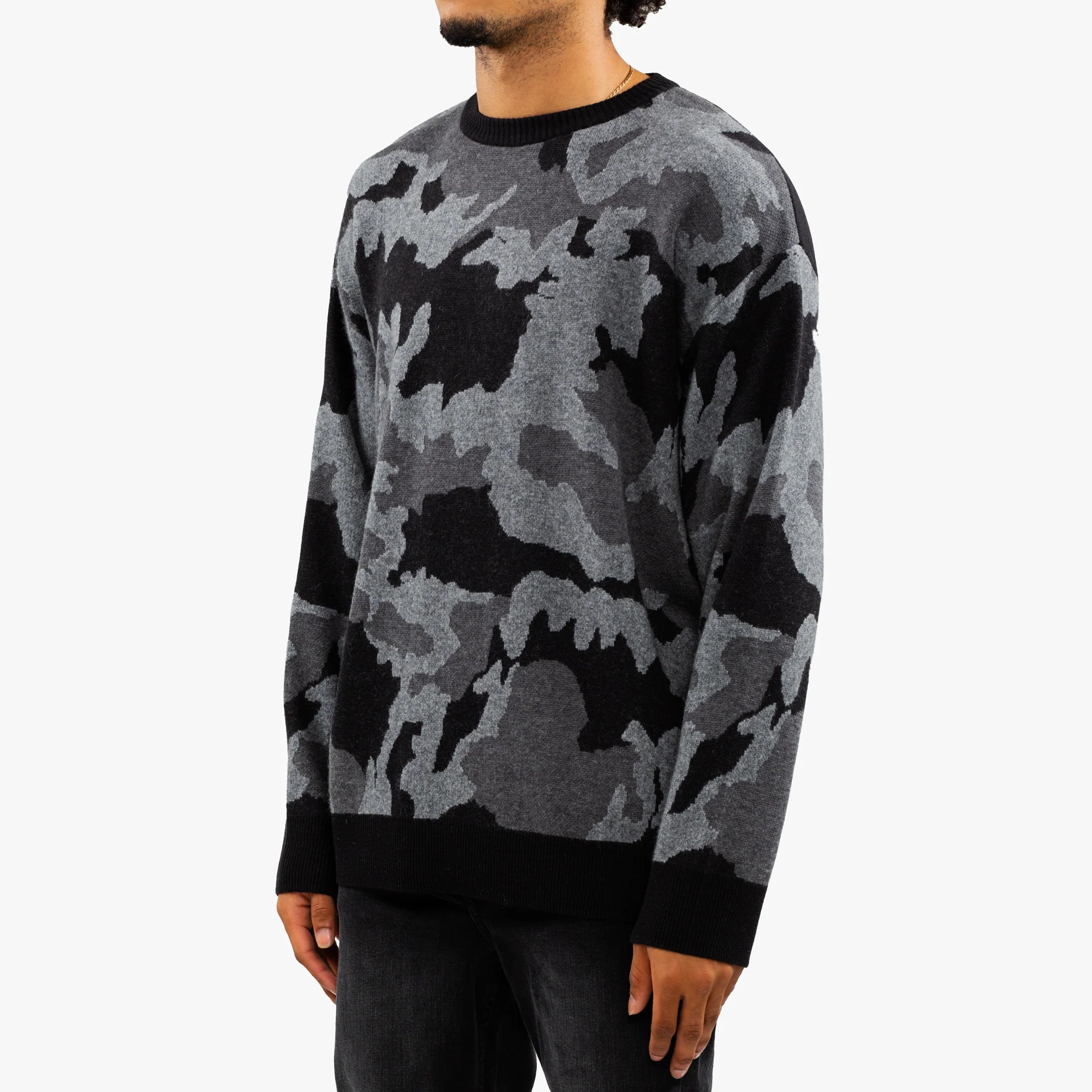 Camouflage Knit Sweater - Image 2
