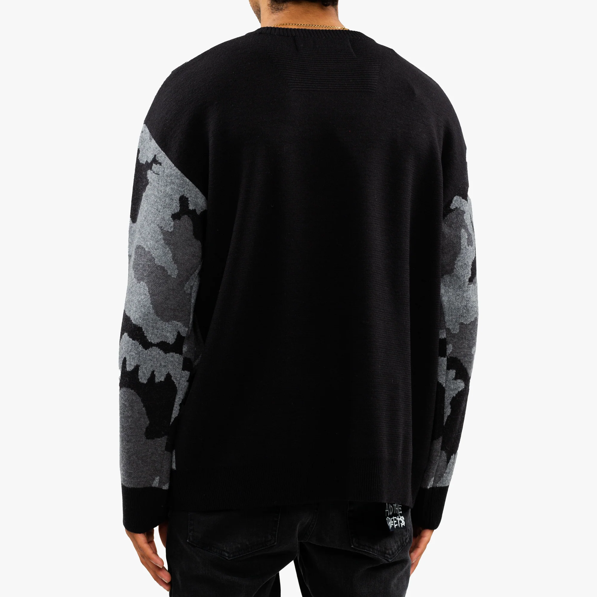 Camouflage Knit Sweater - Image 3