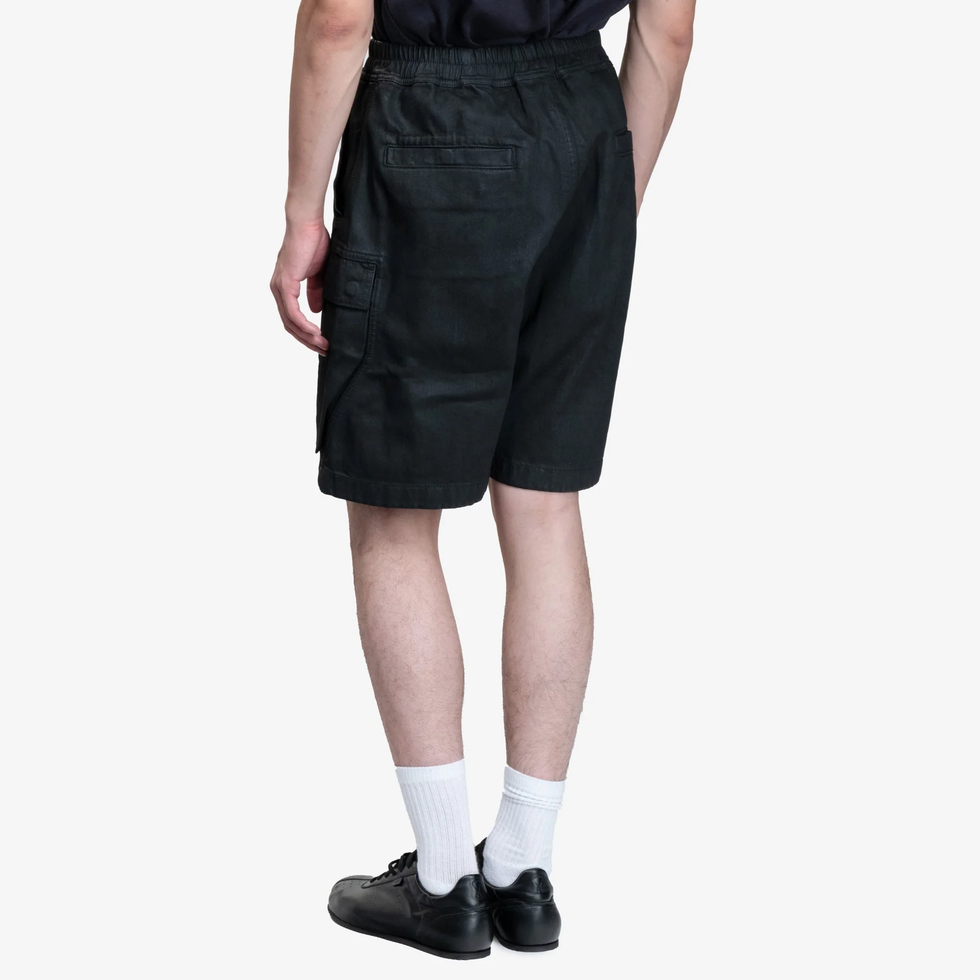 Cargobela Black Wax Shorts - Image 4