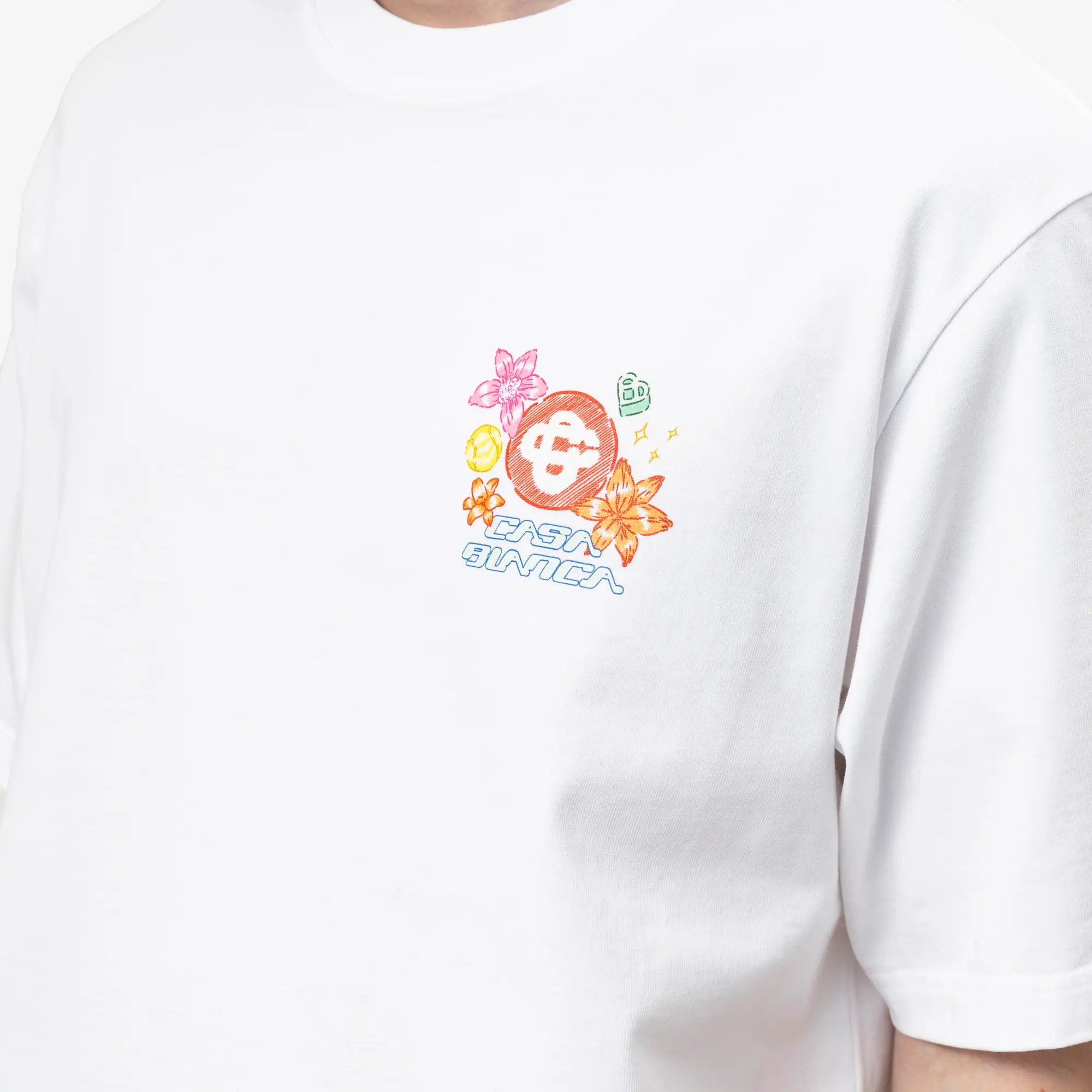 Collage D'Icones Graphiques Oversized T-Shirt - Image 5