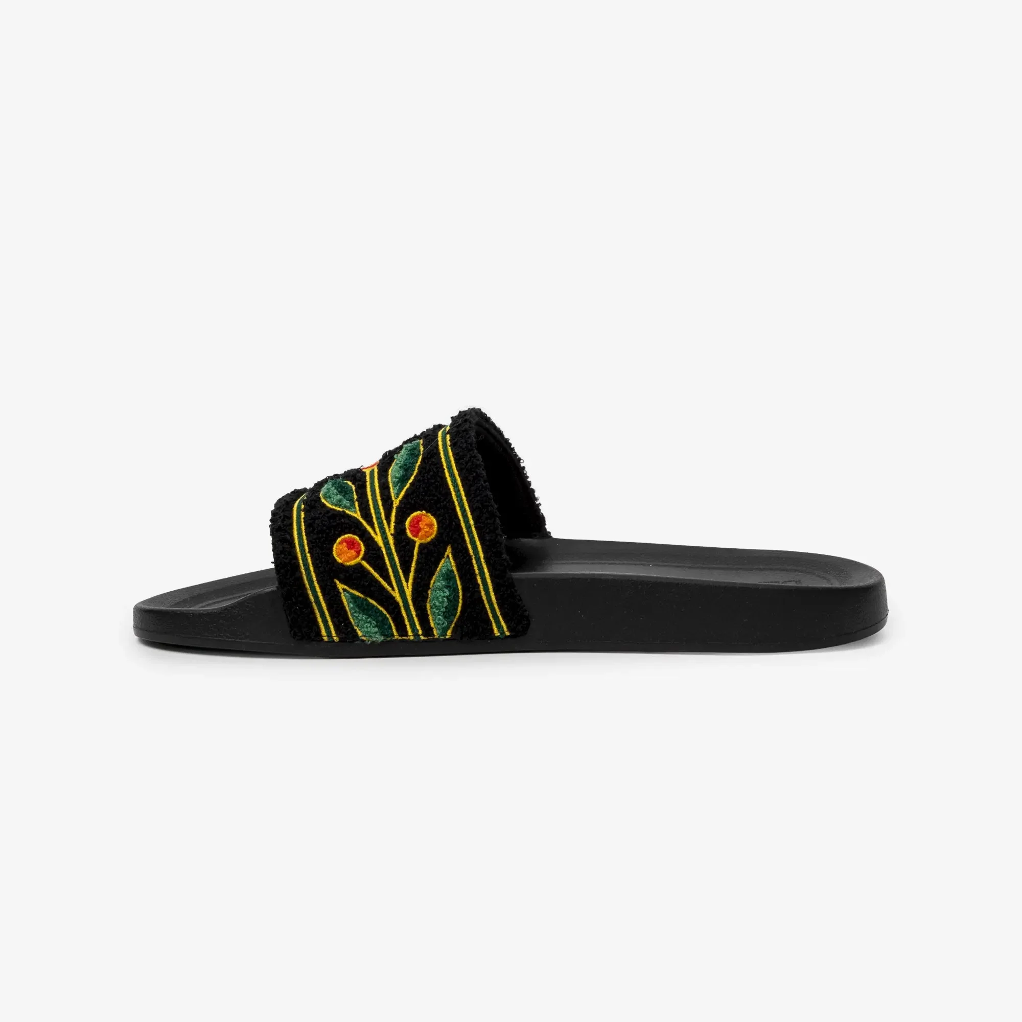 Embroidered Terry Sliders - Image 3
