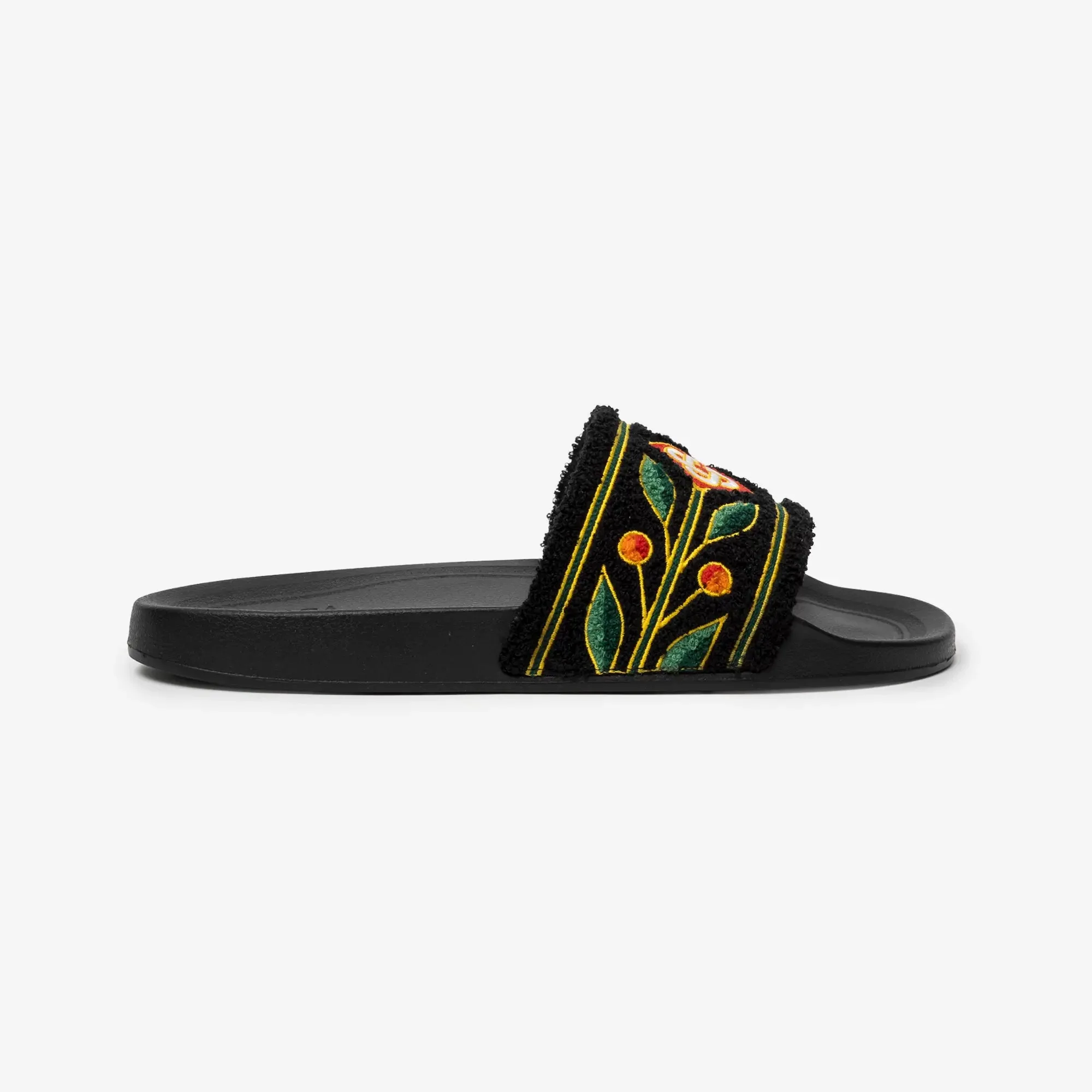 Embroidered Terry Sliders - Image 4