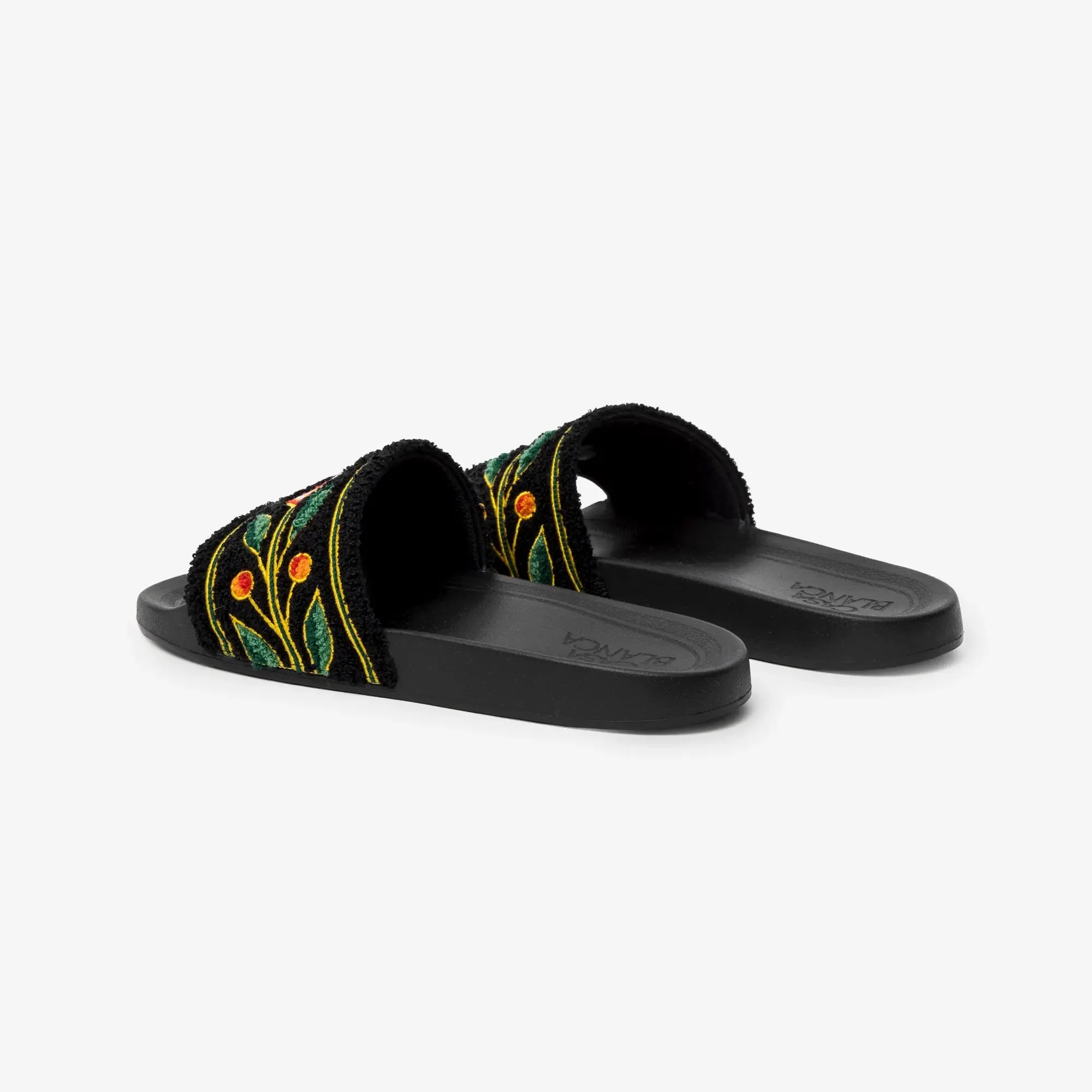 Embroidered Terry Sliders - Image 5