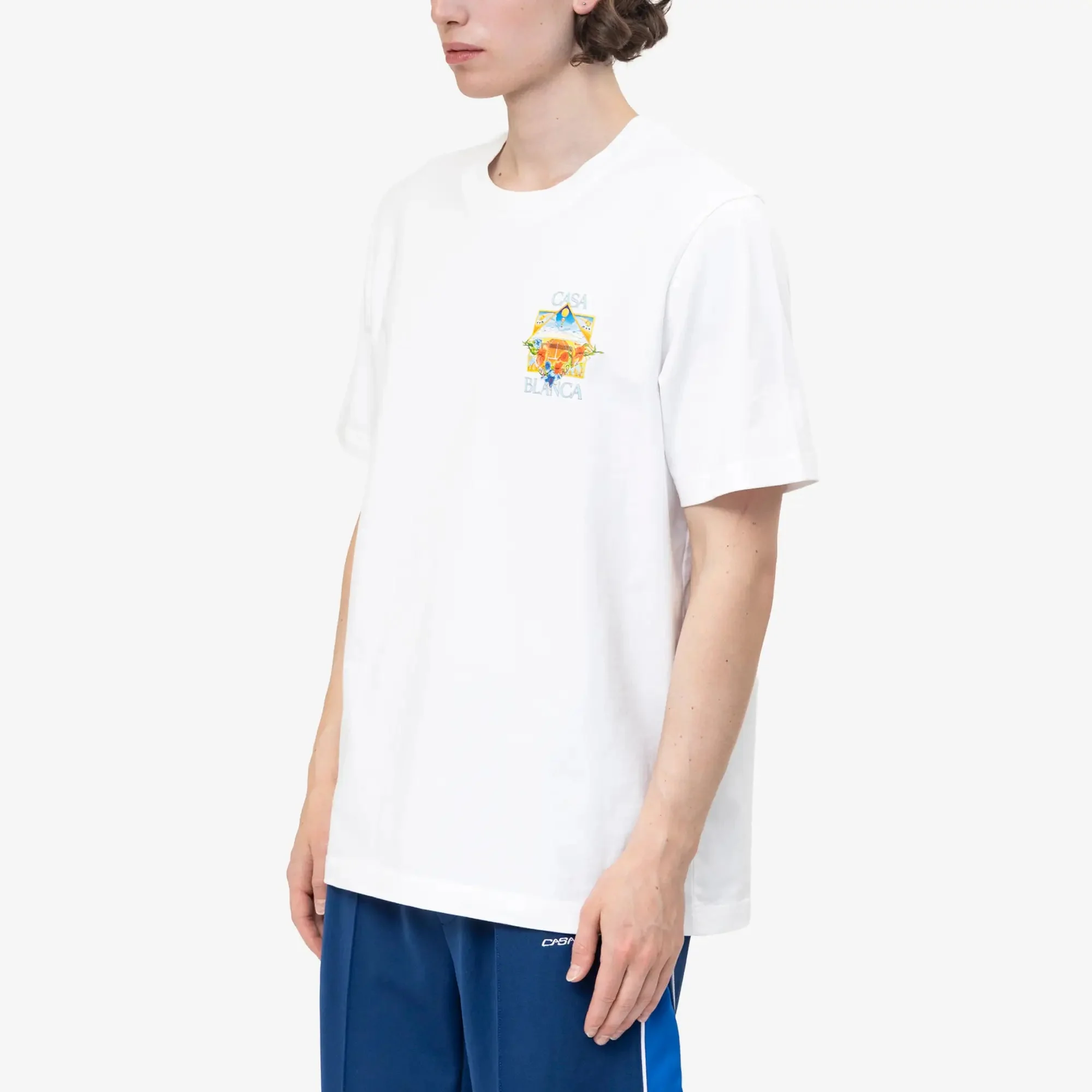 Flower Court Icon T-Shirt - Image 3