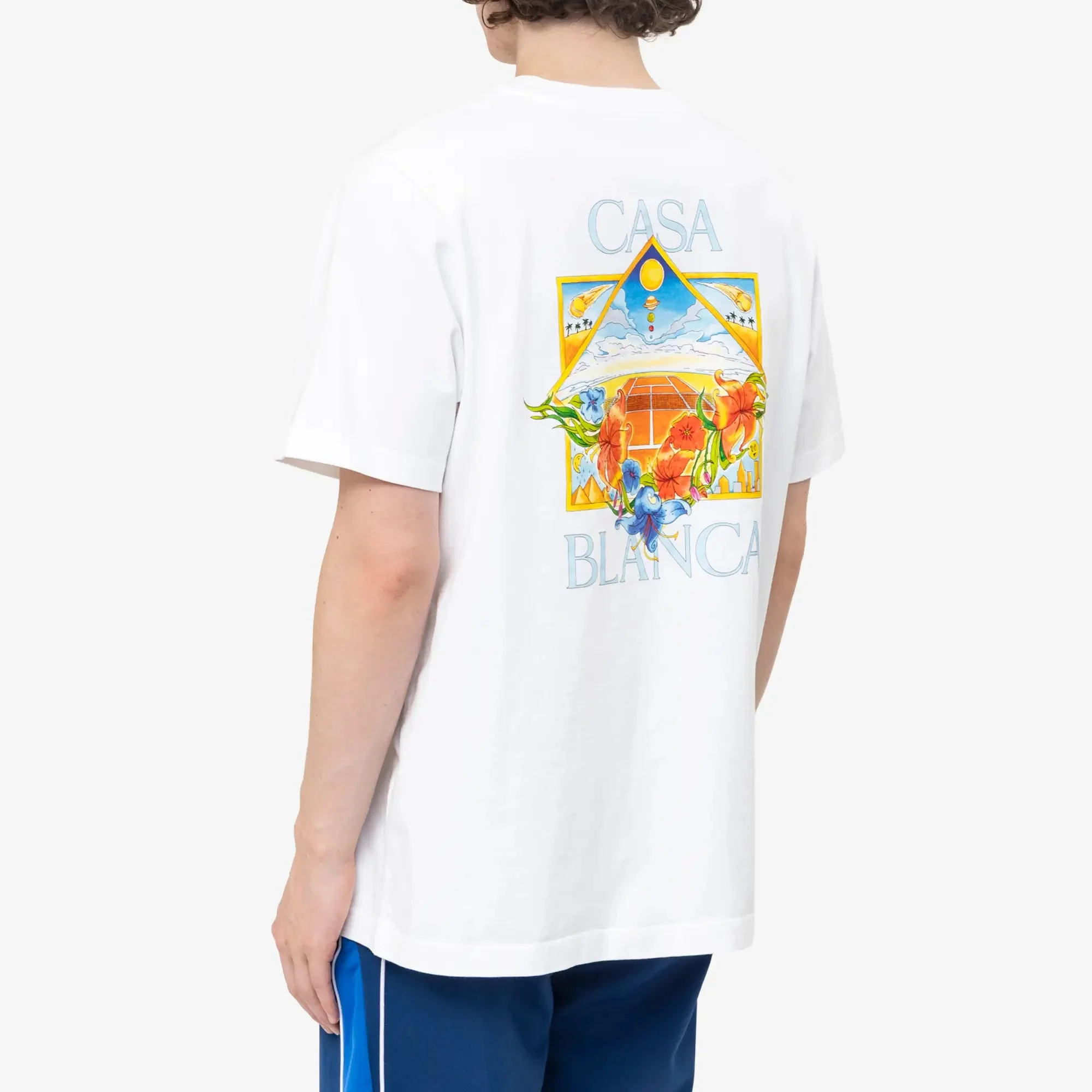 Flower Court Icon T-Shirt - Image 4