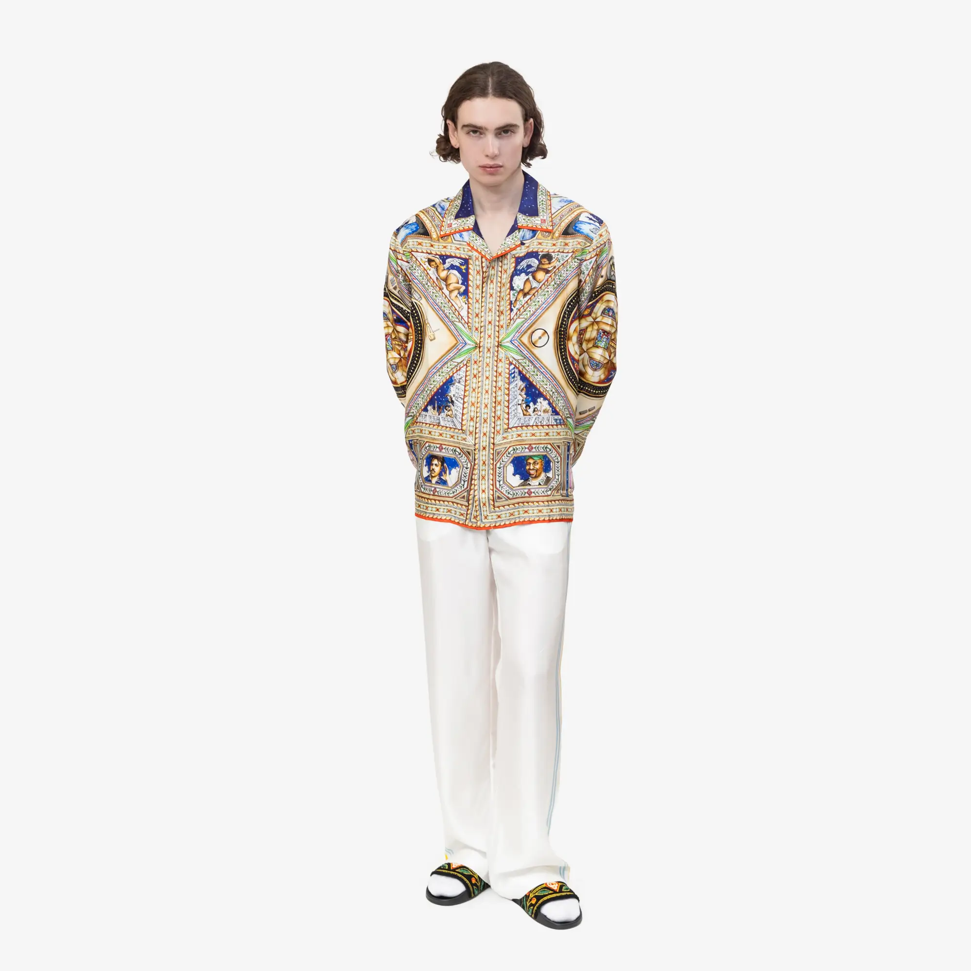 Plafond Orne de Musique Cuban Collar LS Shirt - Image 2