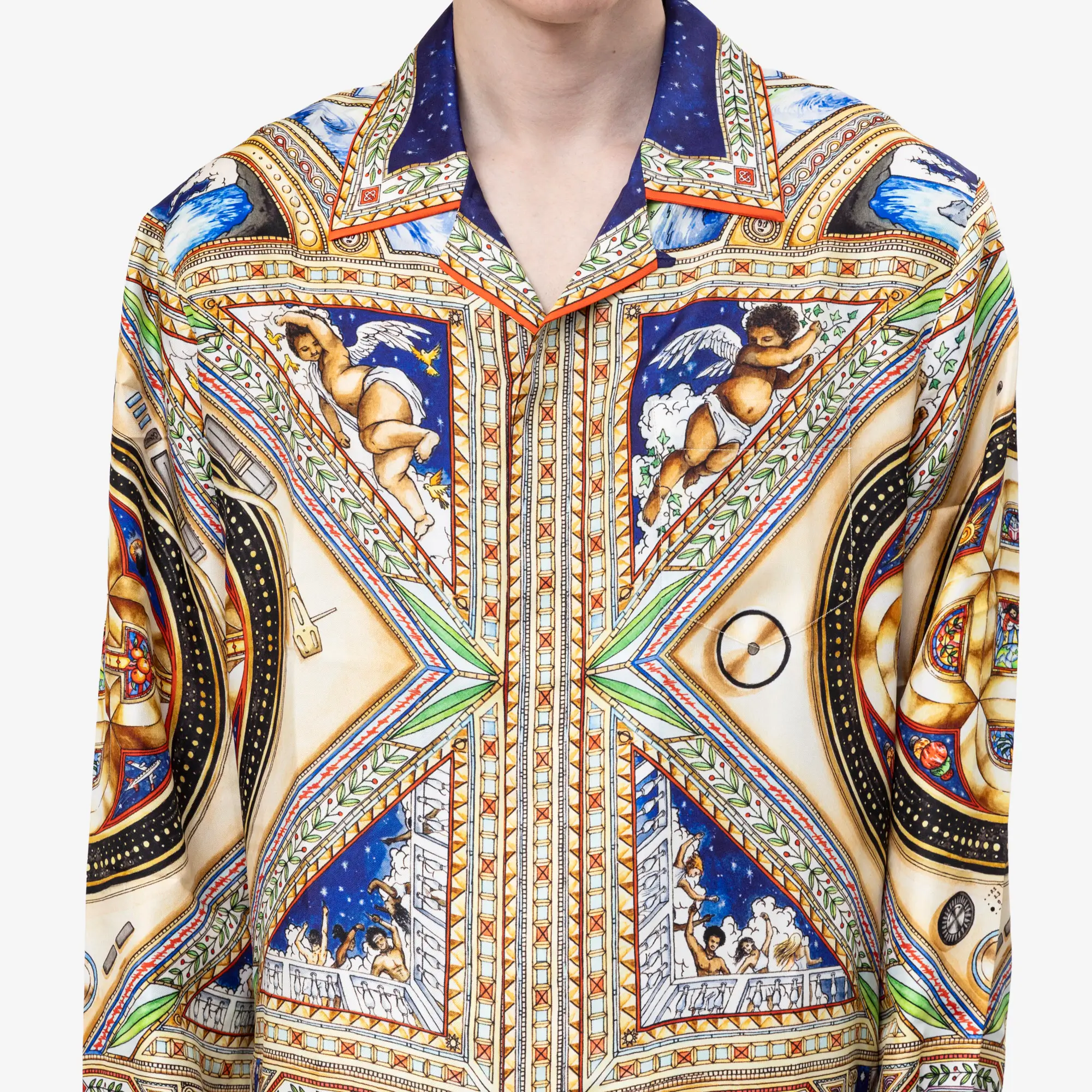 Plafond Orne de Musique Cuban Collar LS Shirt - Image 5