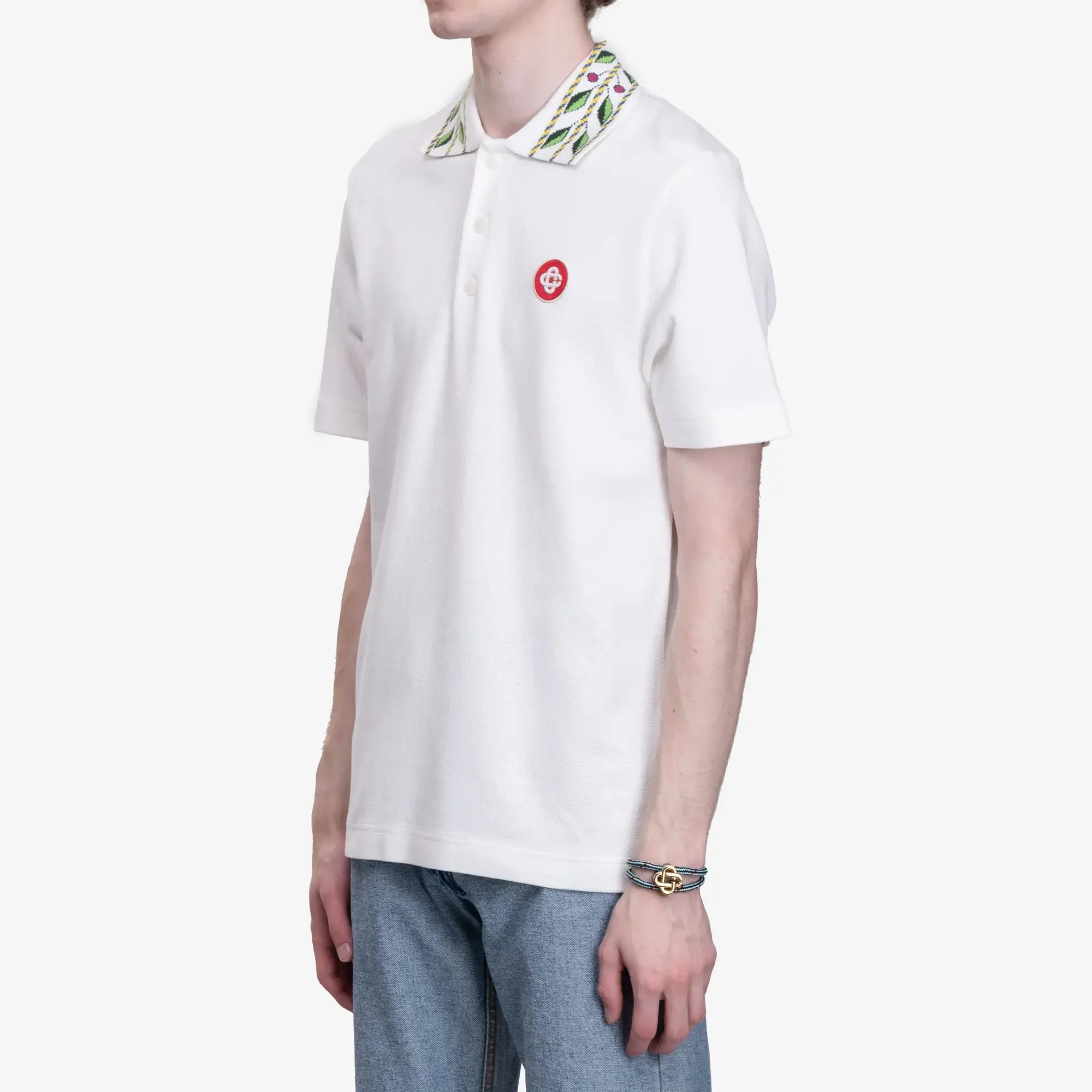 Classic Laurel Pique Polo - Image 3