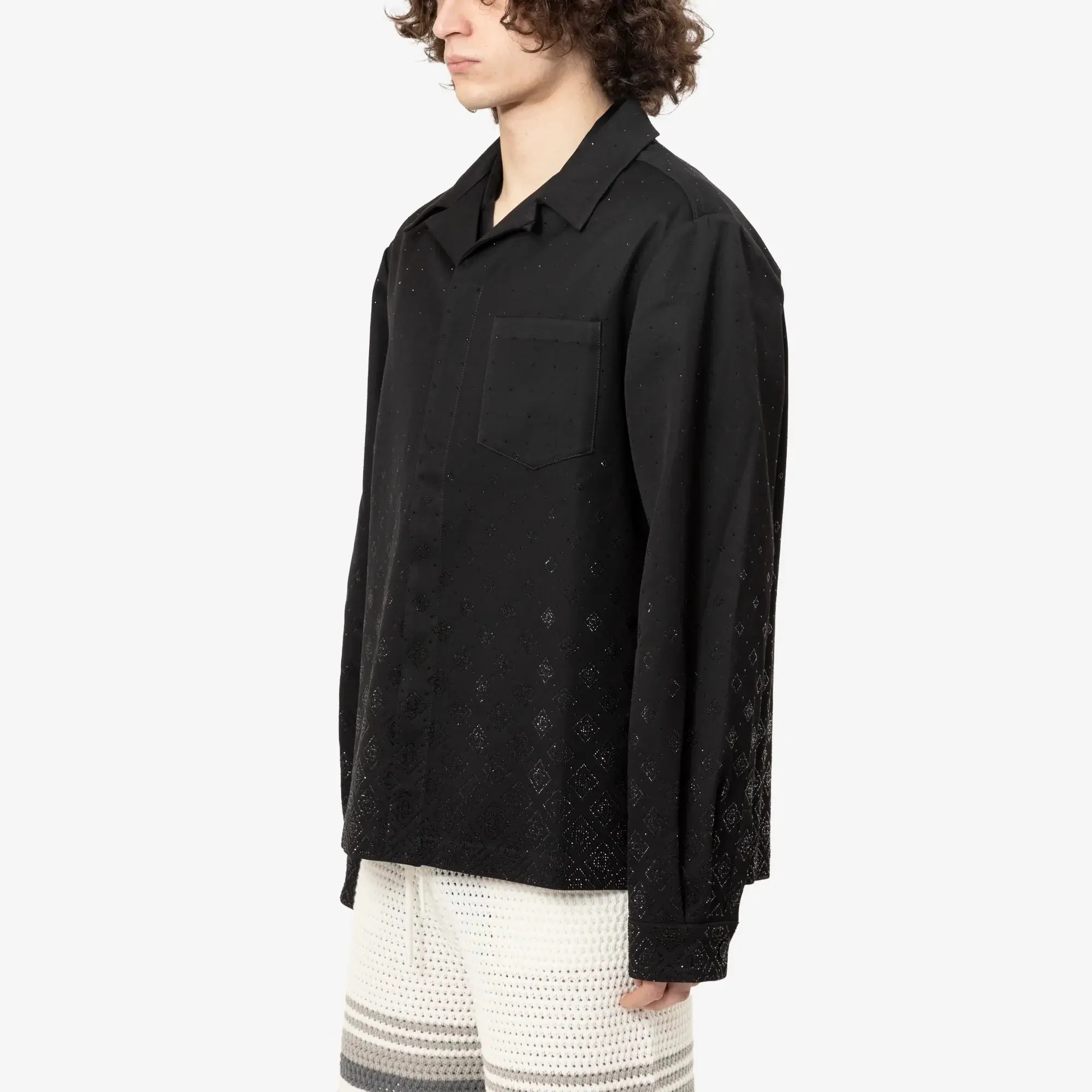 Crystal Monogram LS Shirt - Image 3
