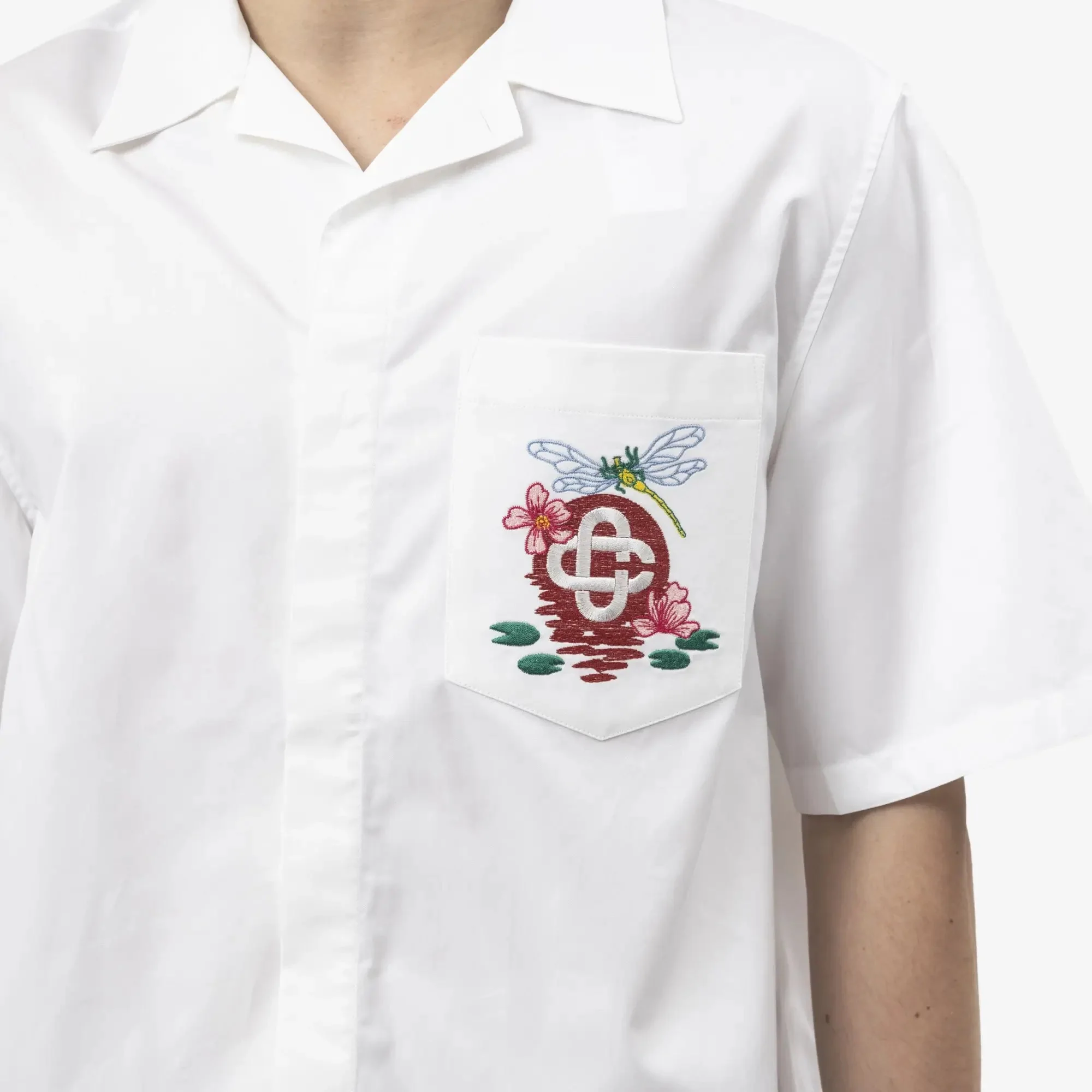 Dragonfly Cuban Collar SS Shirt - Image 5