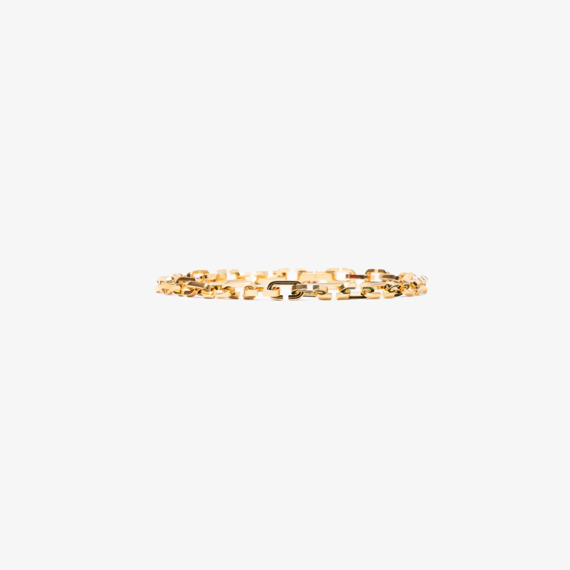 Enamel C Link Necklace - Image 2