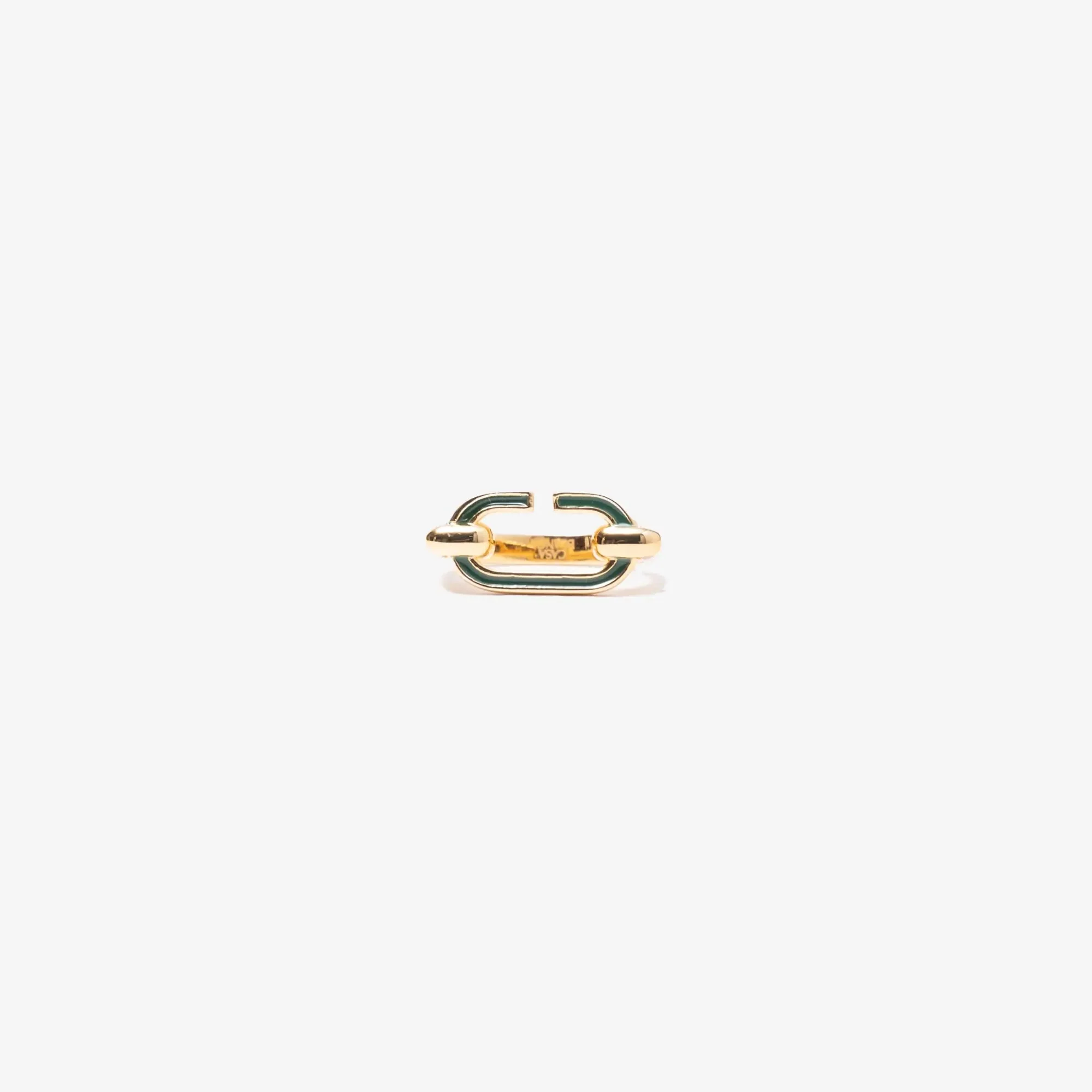 Enamel C Link Ring