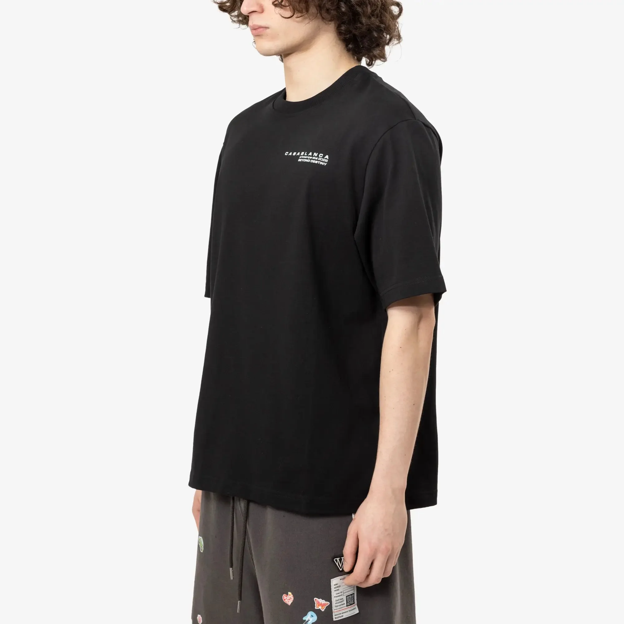 Glitch Orchid Oversize T-Shirt - Image 3