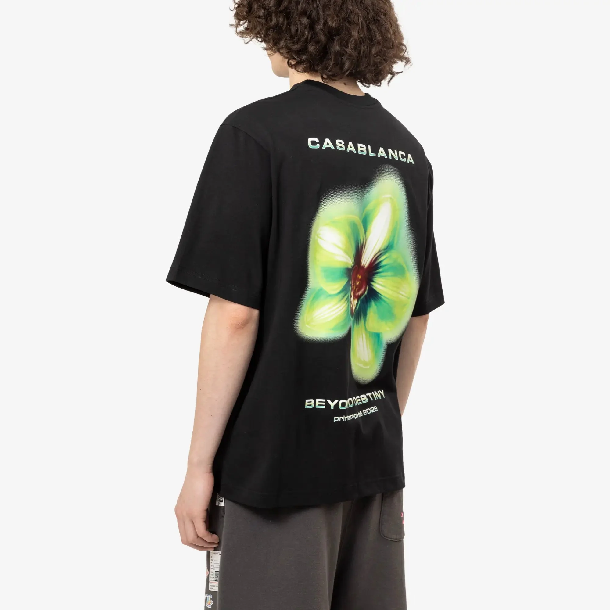 Glitch Orchid Oversize T-Shirt - Image 4