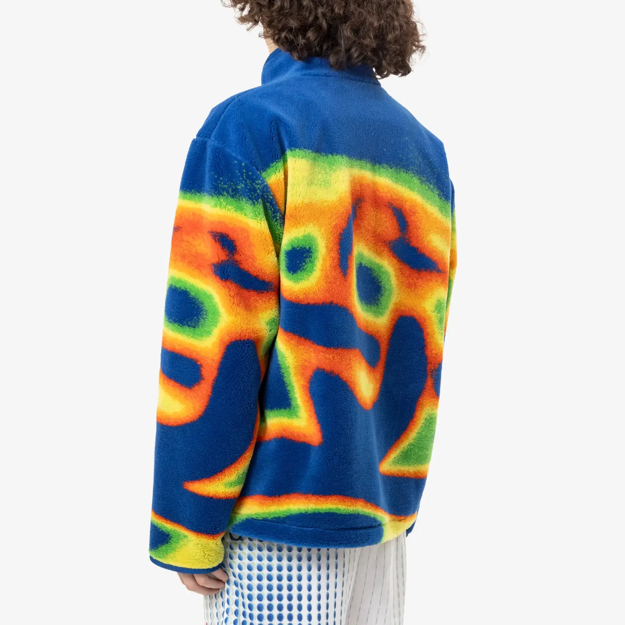 Heat Map Quarter Zip Fleece Jacket - Image 4