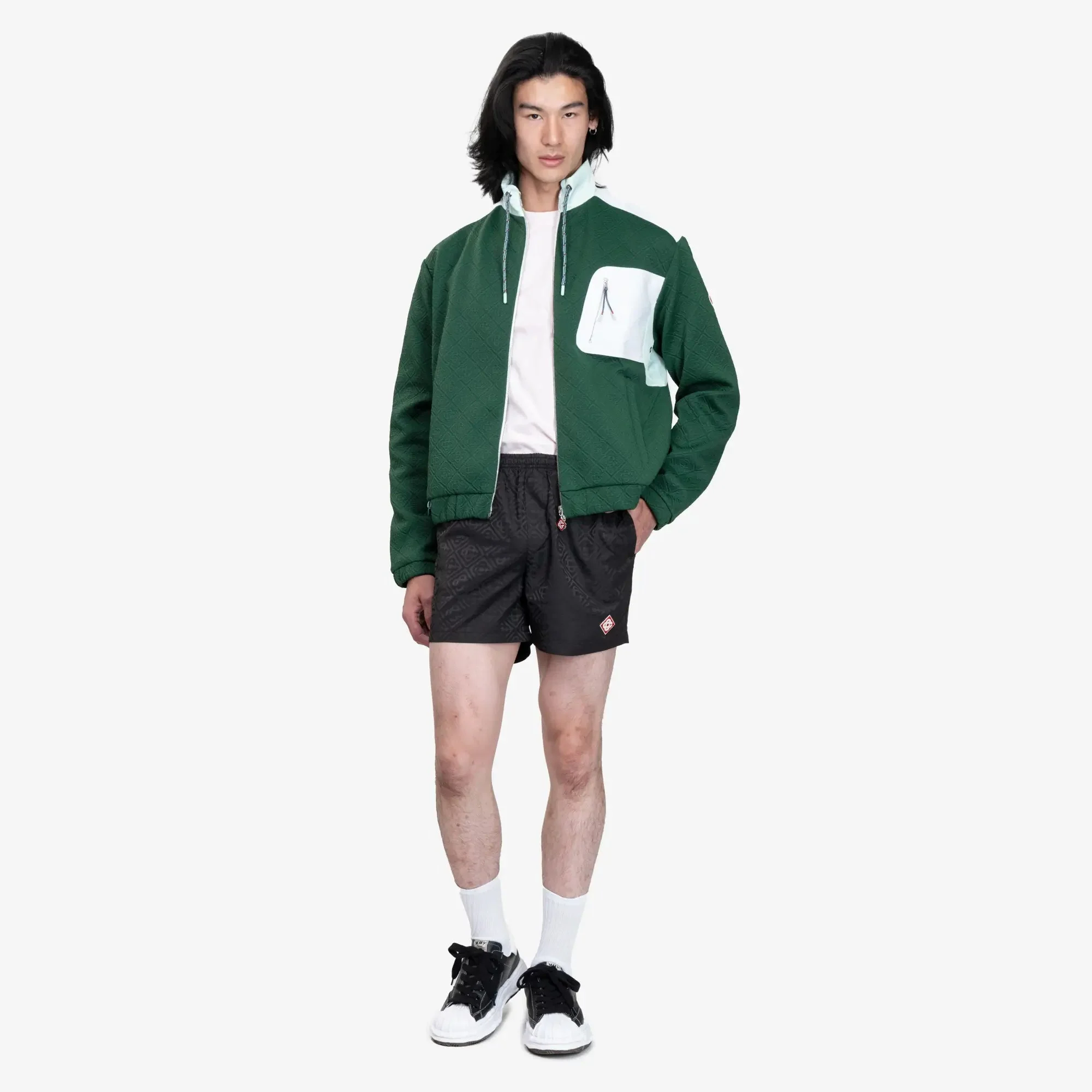 Jacquard Nylon Jacket - Image 2