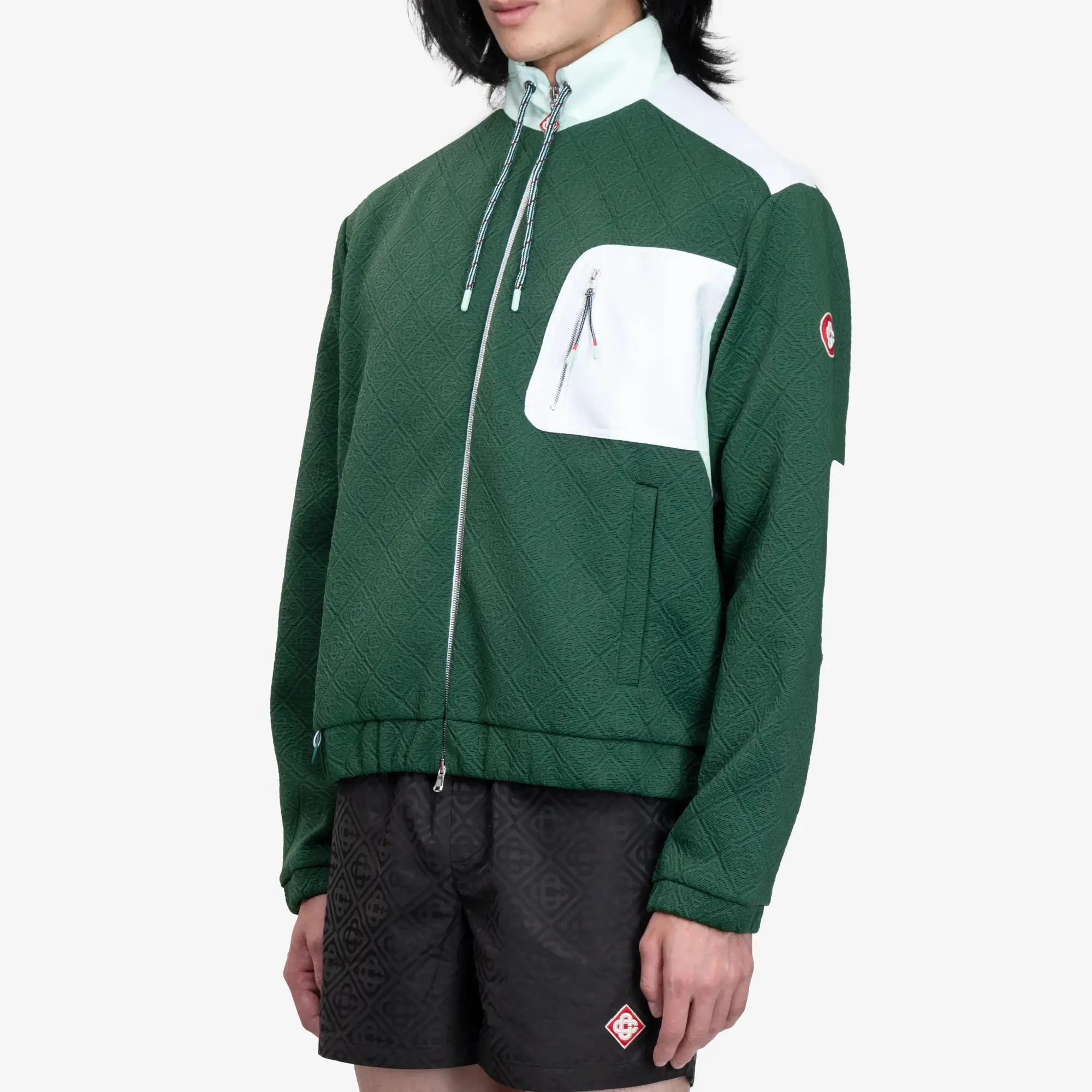 Jacquard Nylon Jacket - Image 3