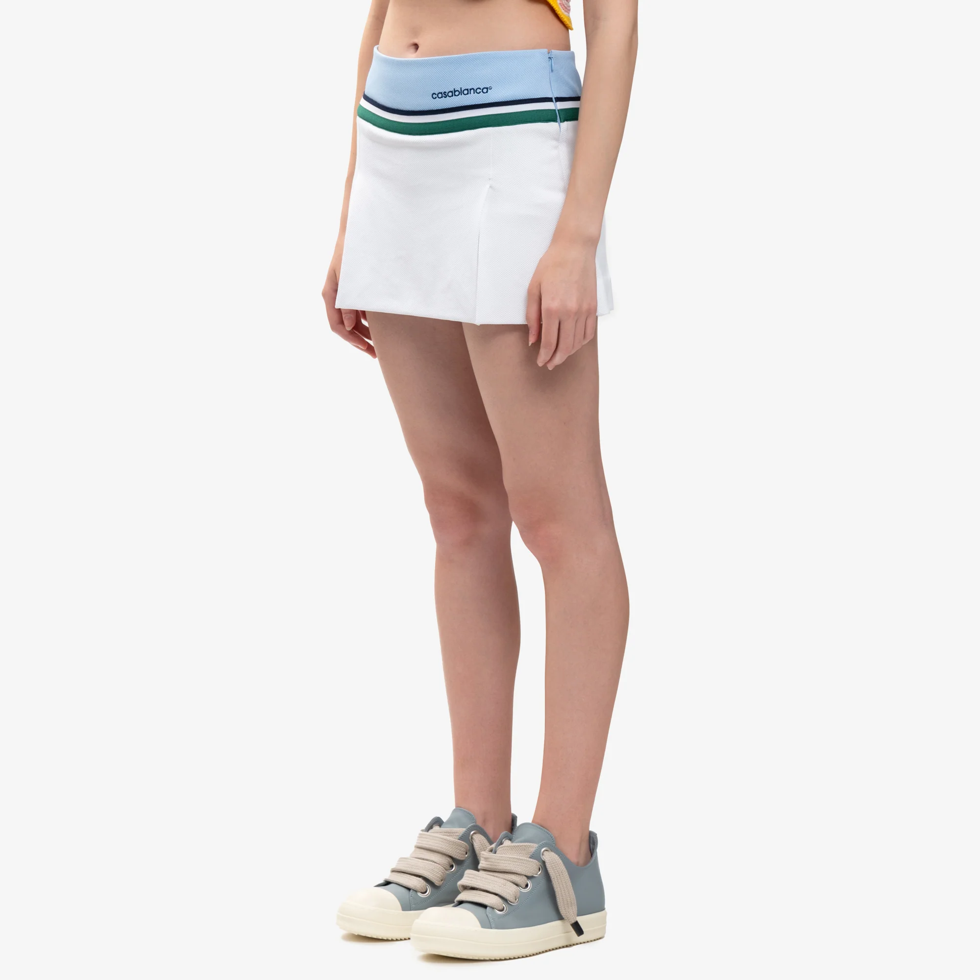 Womens Round Pique Panel Skort - Image 3