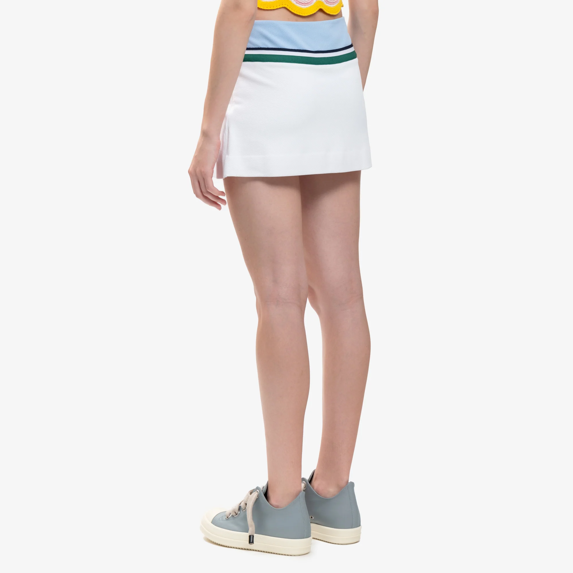 Womens Round Pique Panel Skort - Image 4