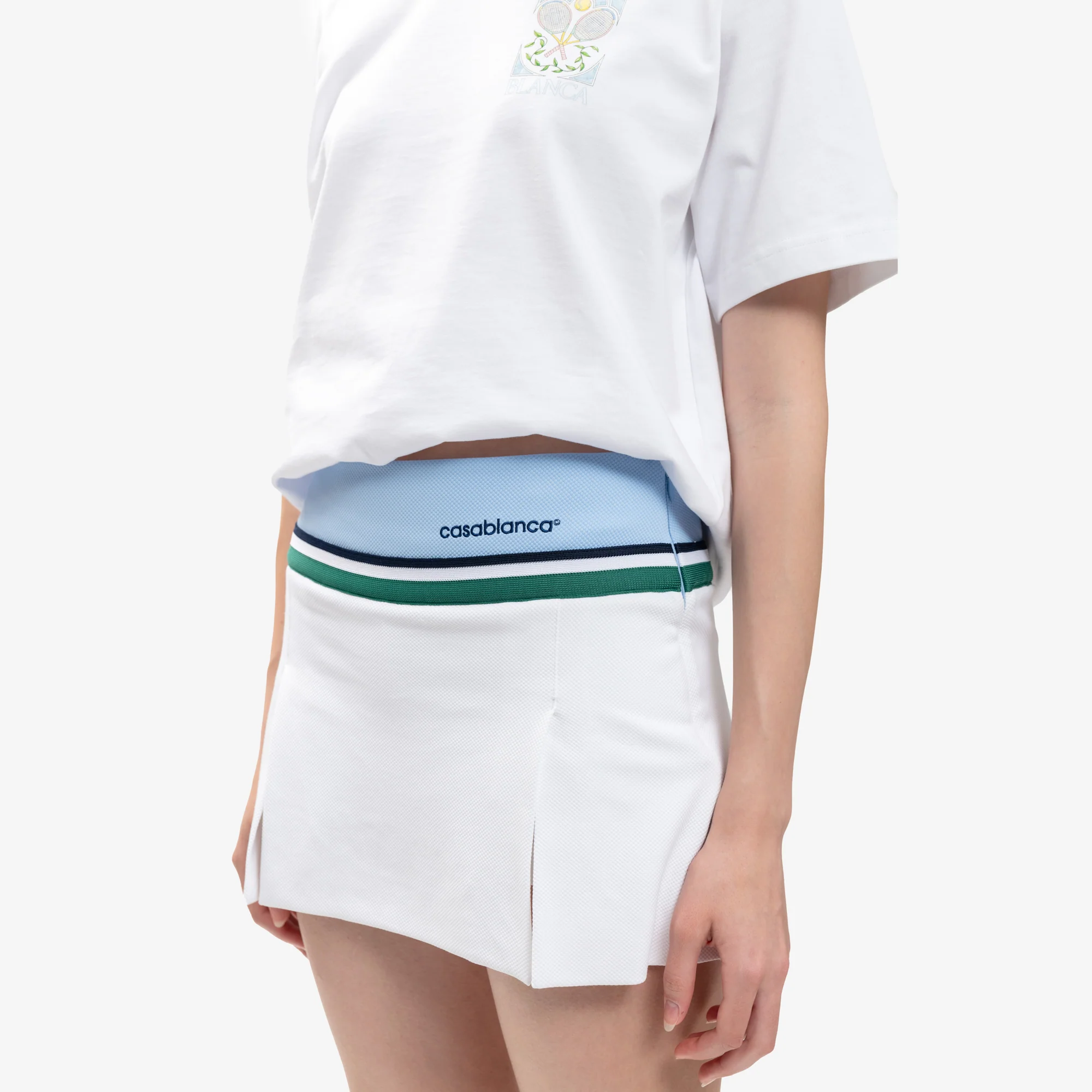 Womens Round Pique Panel Skort - Image 5