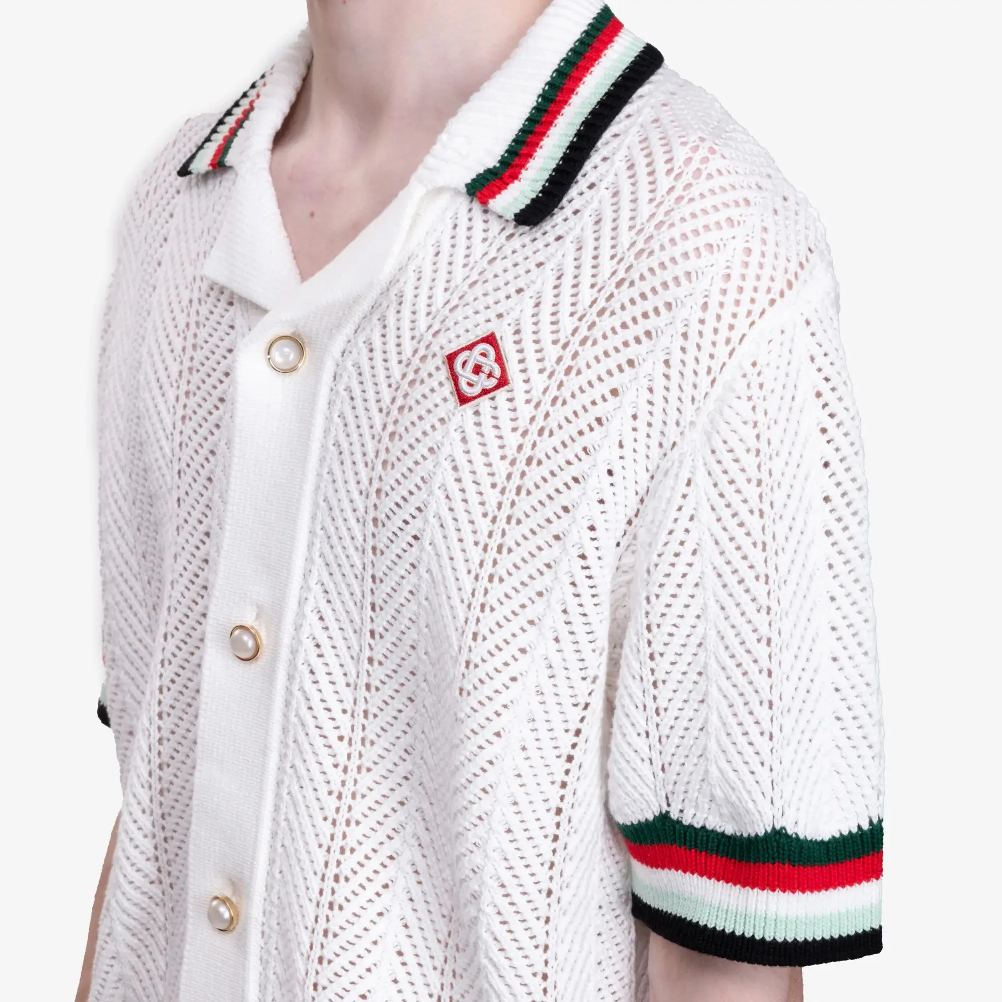 Montage Ondulee Crochet Shirt - Image 5