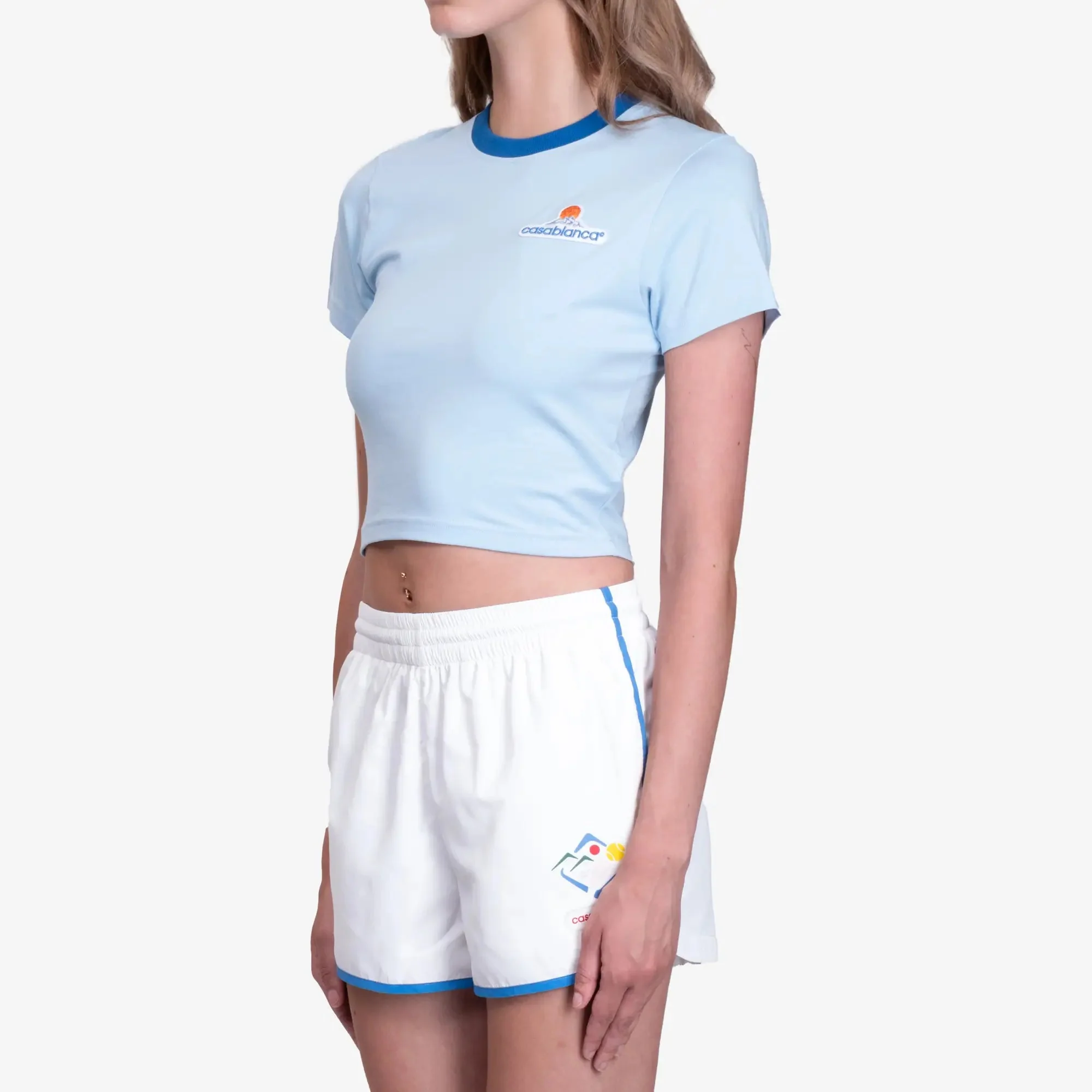 Womens Montagne Patch Baby T-Shirt - Image 3