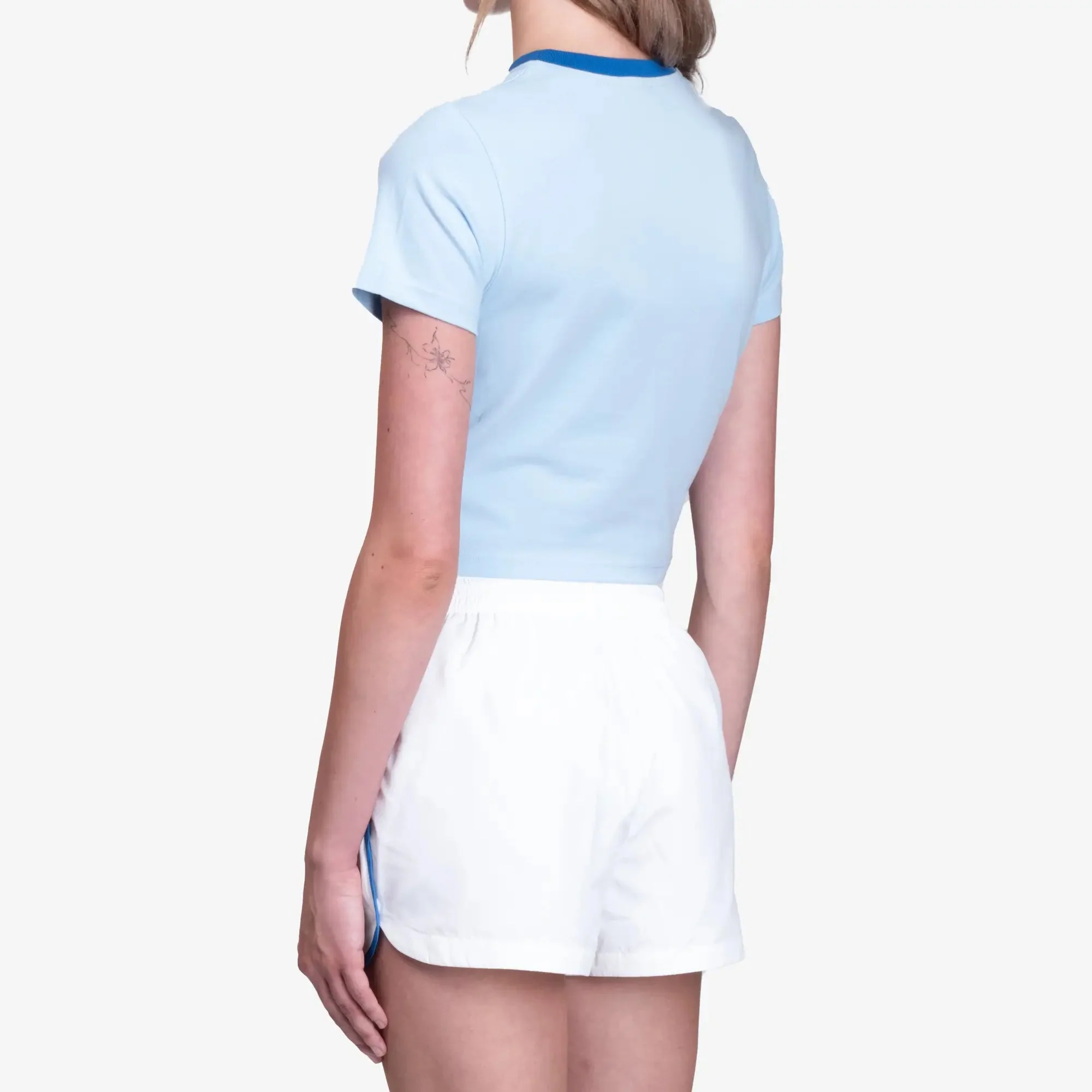 Womens Montagne Patch Baby T-Shirt - Image 4