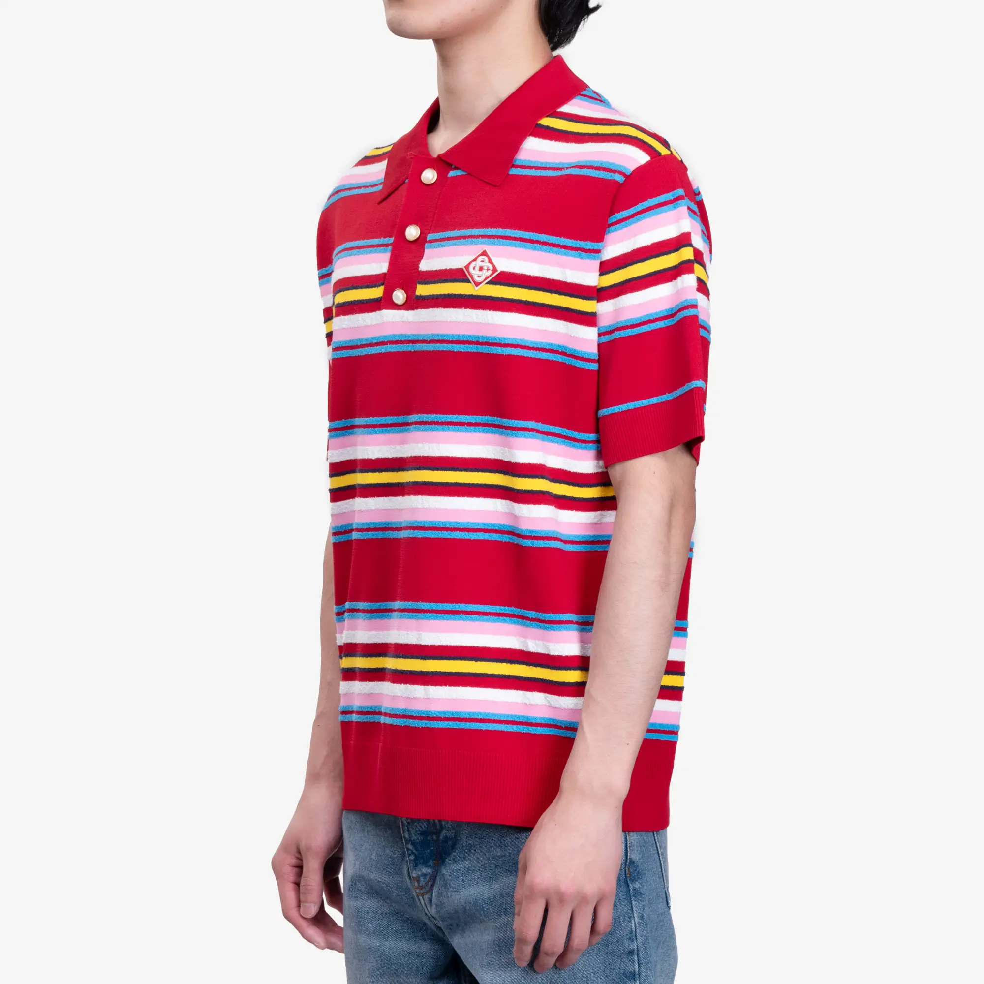 Oversized Stripe Polo - Image 3