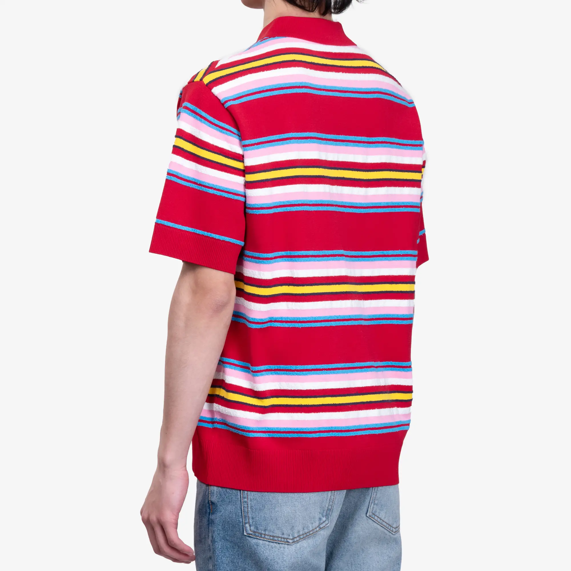 Oversized Stripe Polo - Image 4