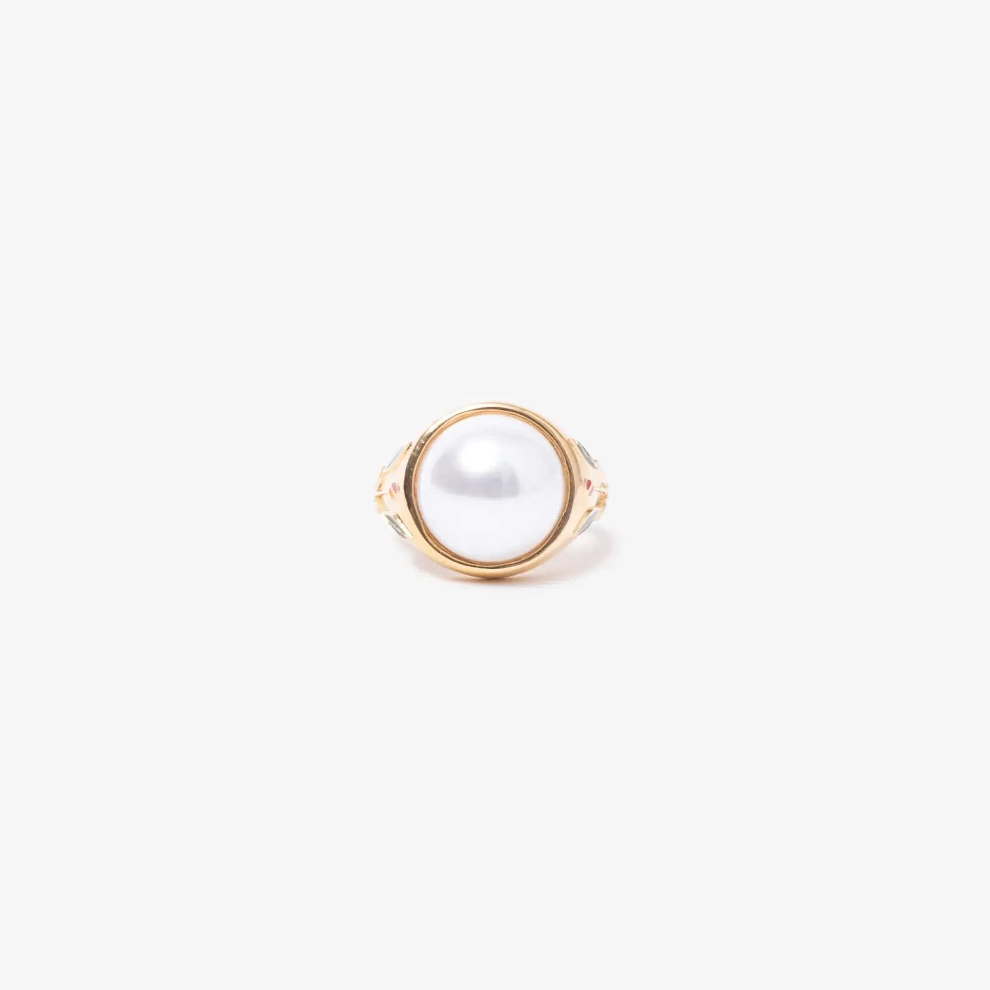 Pearl Signet Ring